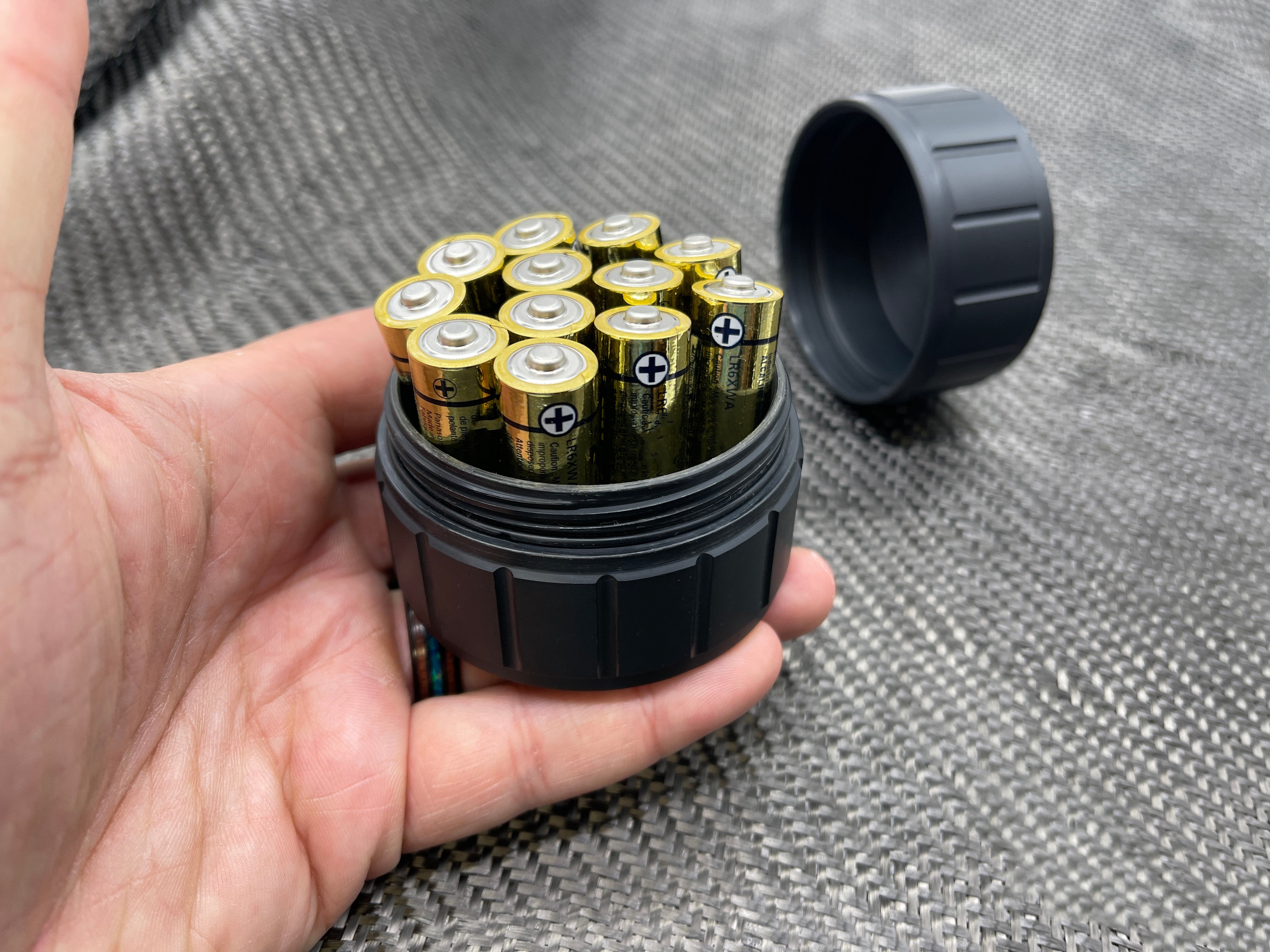 Grip Capsule Storage Vault  - Delrin - Gen 2 🔥 48 Hour Sale 🔥