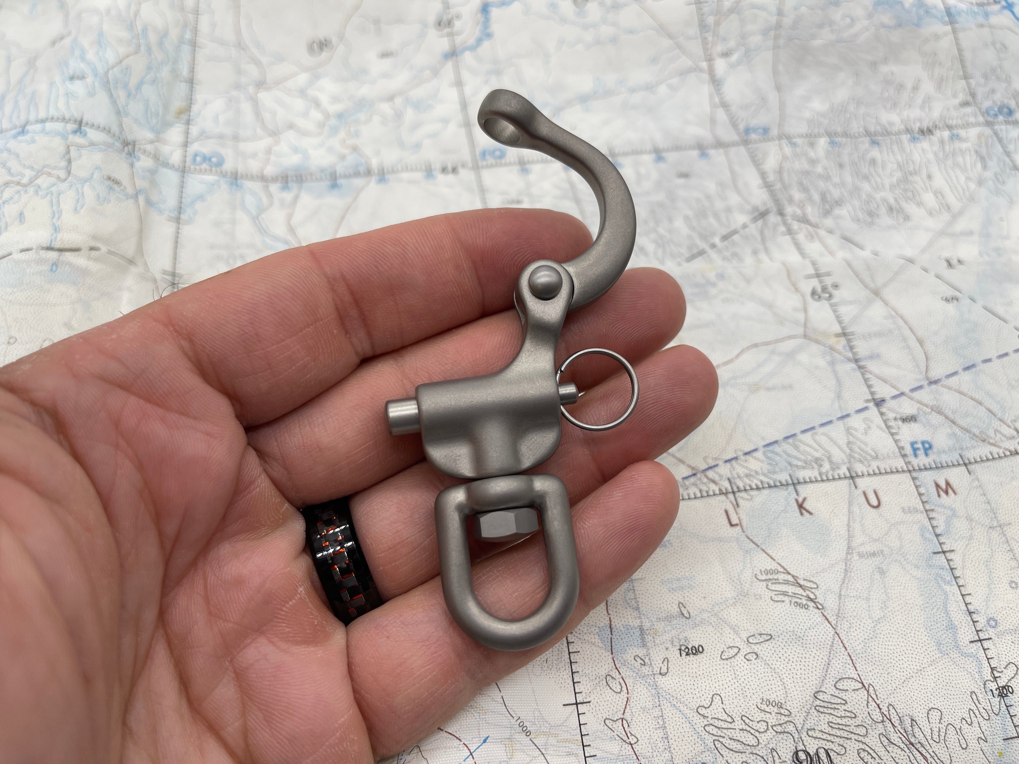 Titanium Quick Release Snap Shackle