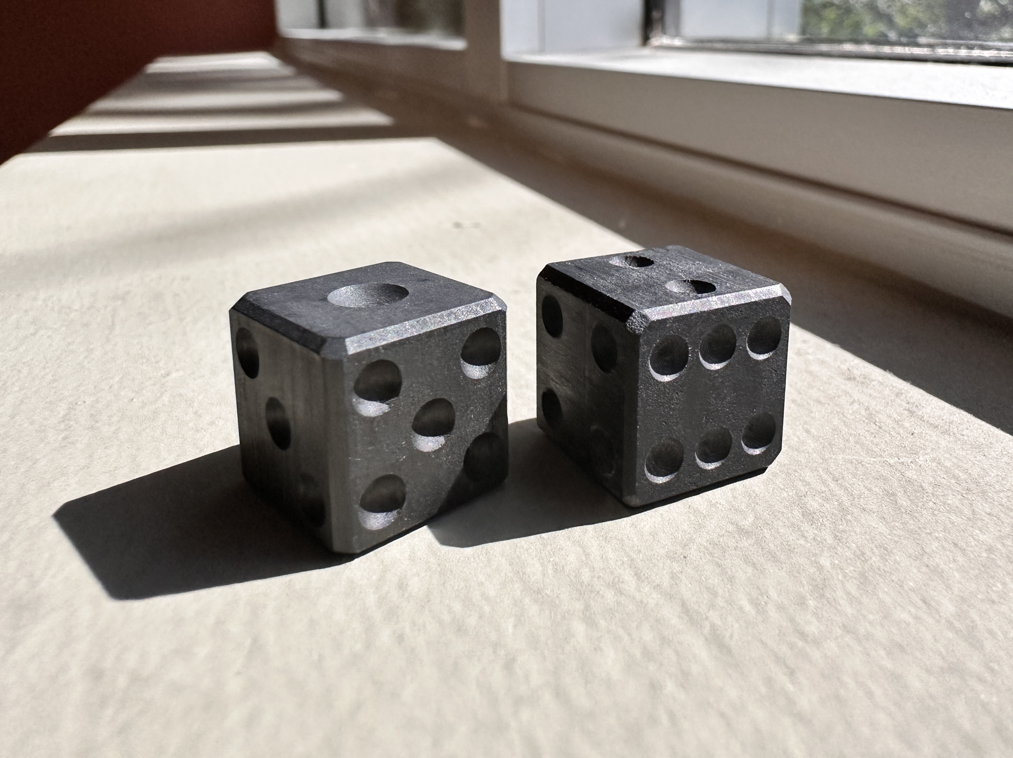 Pair-A-Dice - Carbon Fiber Dice Set - Limited Edition!