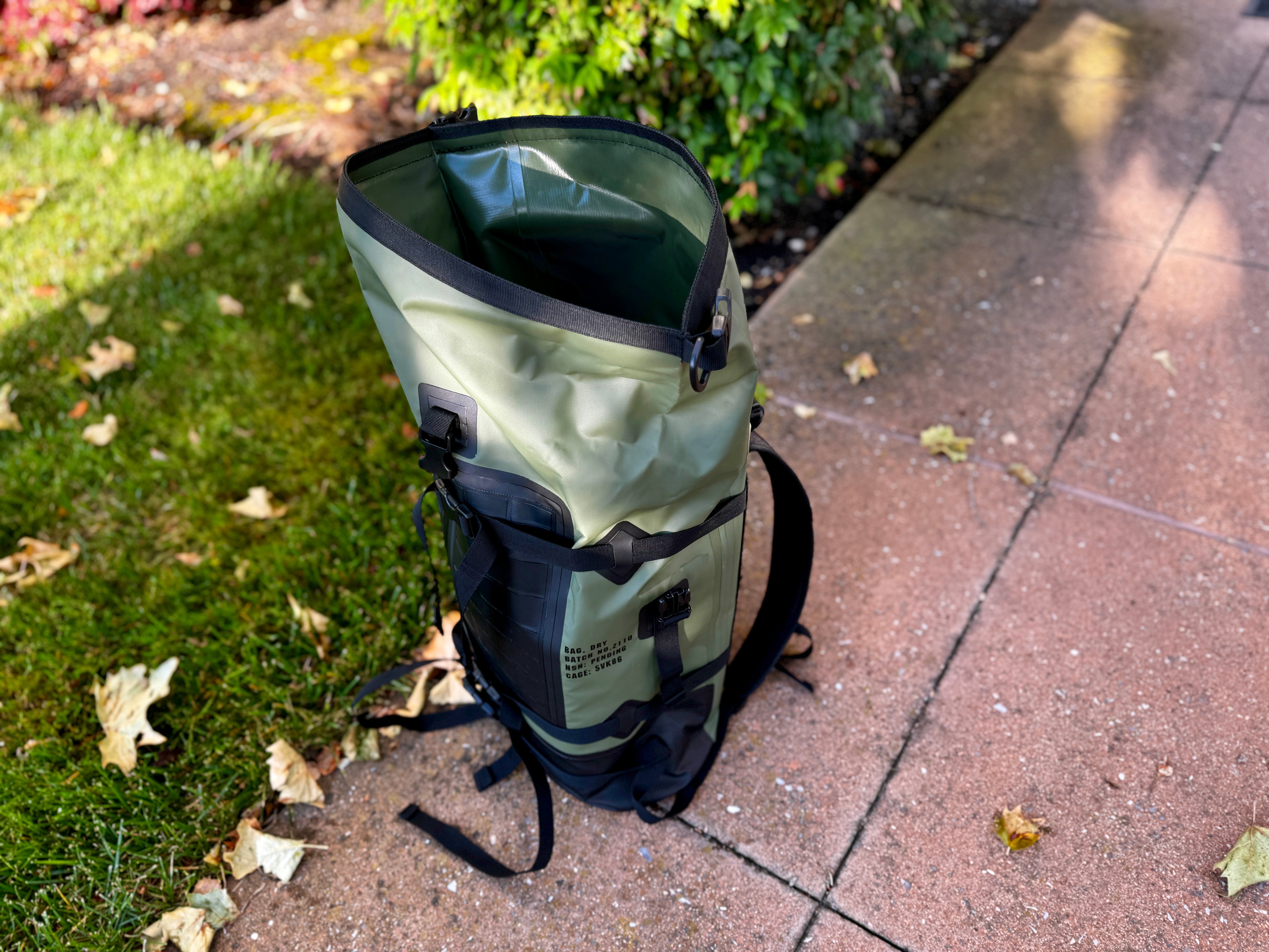 Mil Spec - Bag, Dry - Batch No. Z110 Backpack  By Maratac®