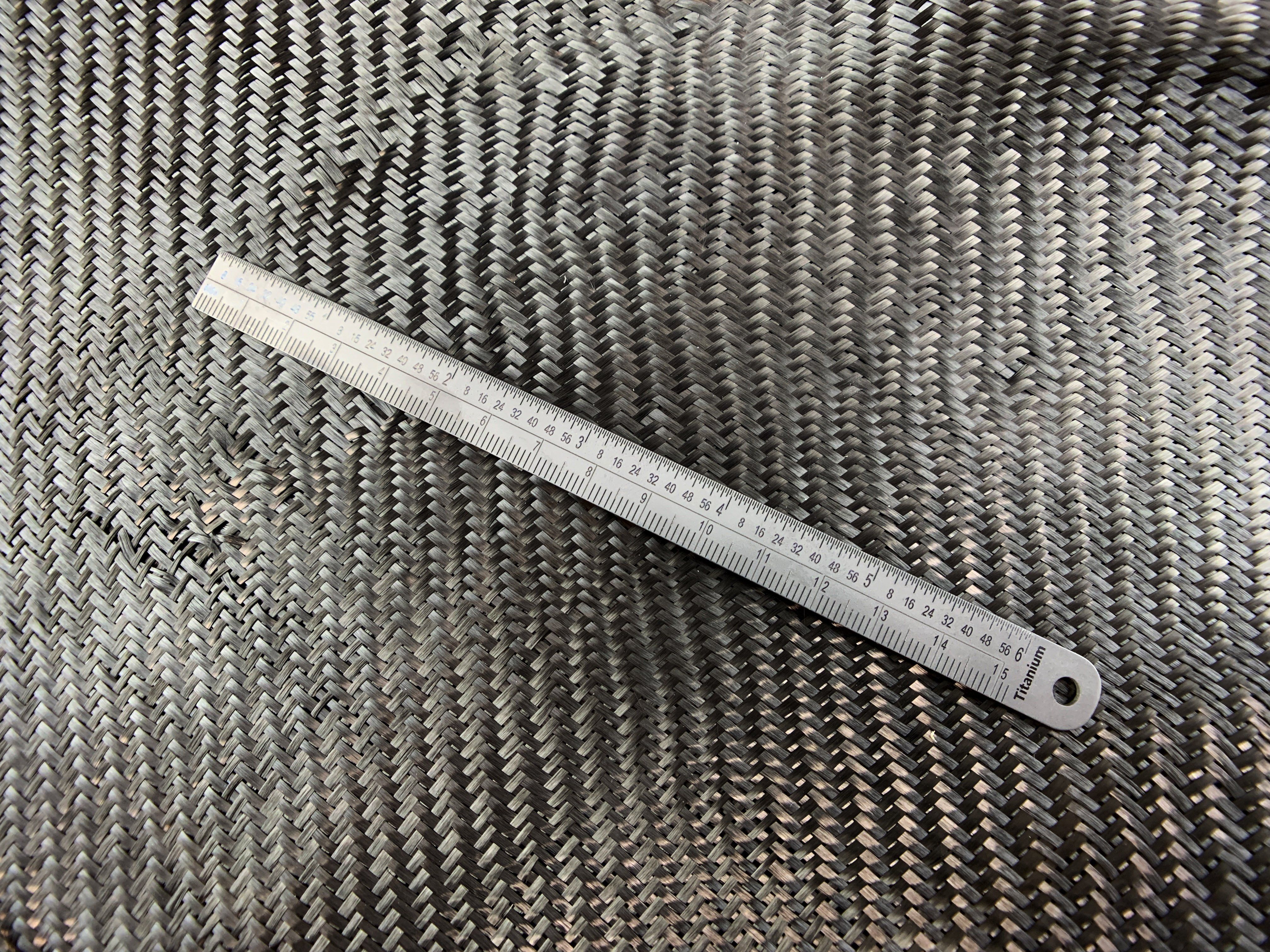 Original Titanium Precision 6" Inch / 15CM  Ruler With  Decimal Chart