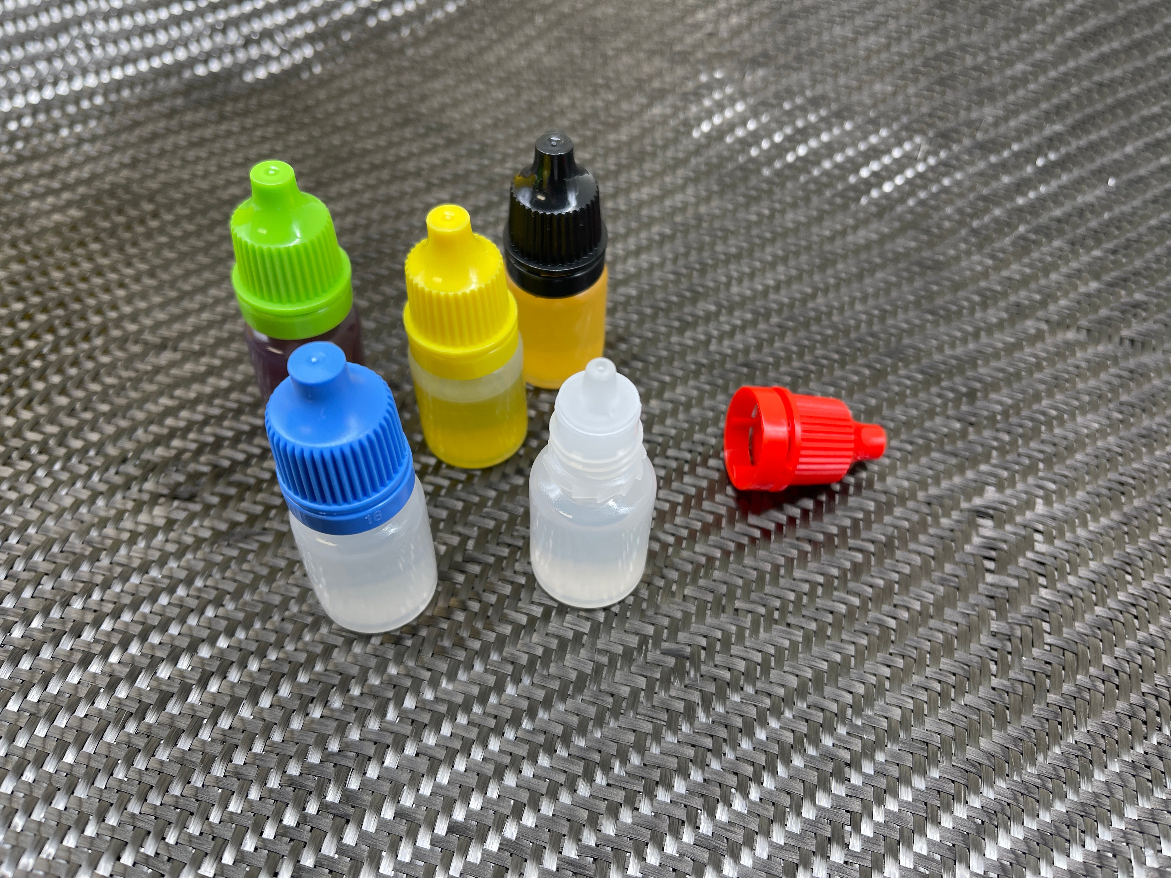 5ml PPE Squeeze Liquid Dropper Bottles ( 5 Pack )