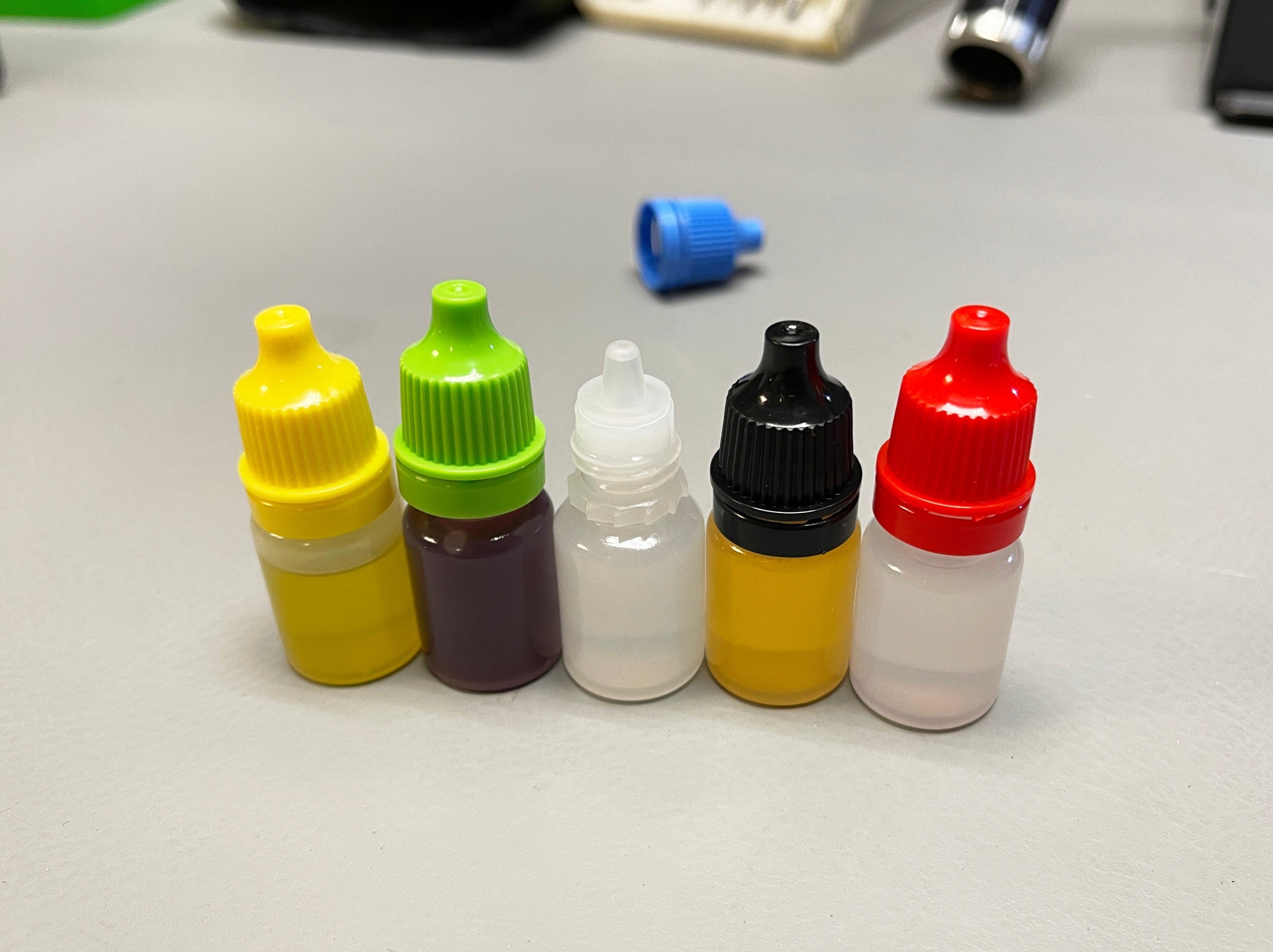 5ml PPE Squeeze Liquid Dropper Bottles ( 5 Pack )