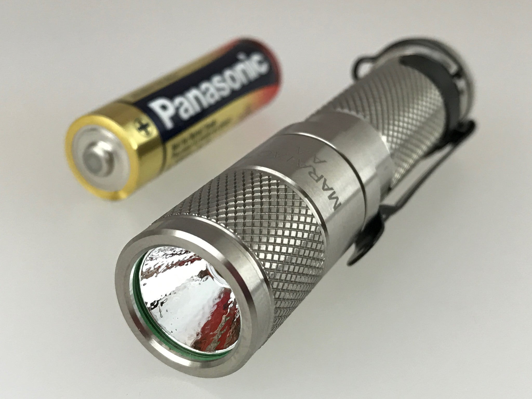 AA Titanium Flashlight by Maratac® REV 4