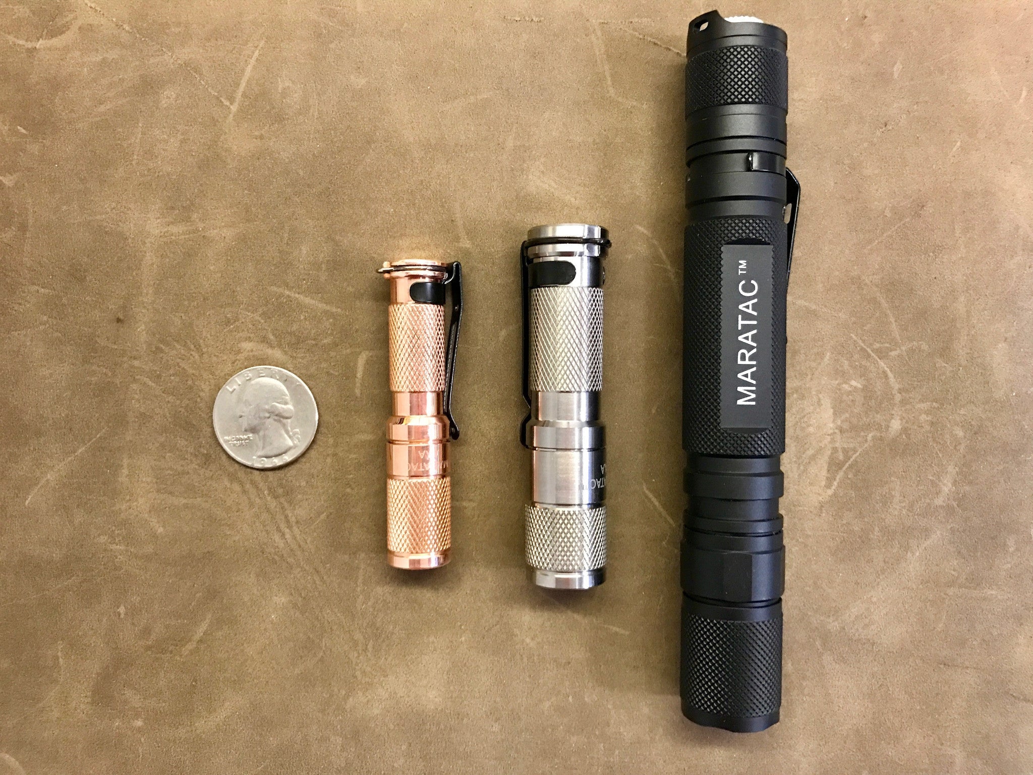 AA Titanium Flashlight by Maratac® REV 4