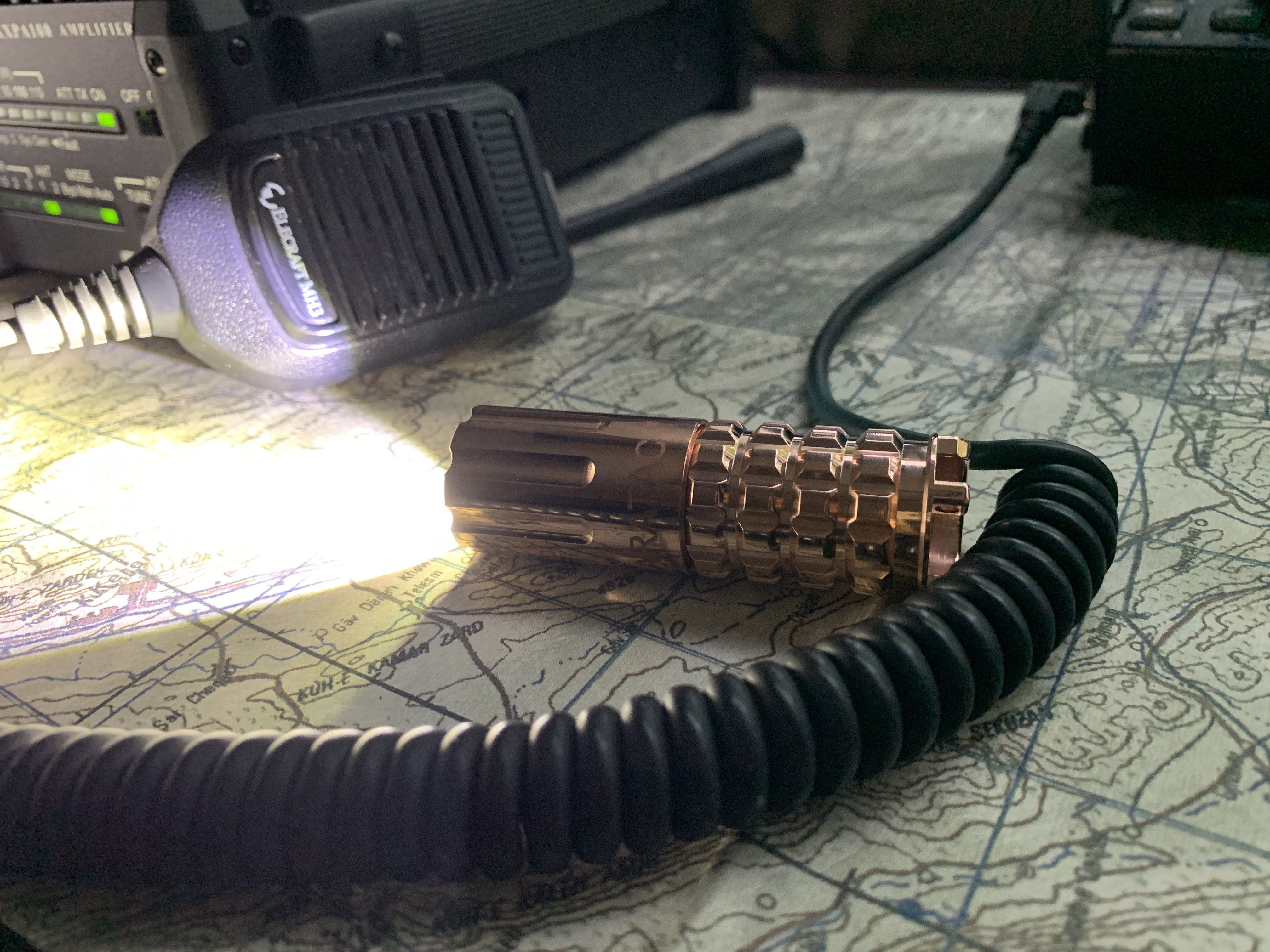 Copper CR123 LED Flashlight by Maratac® REV 3