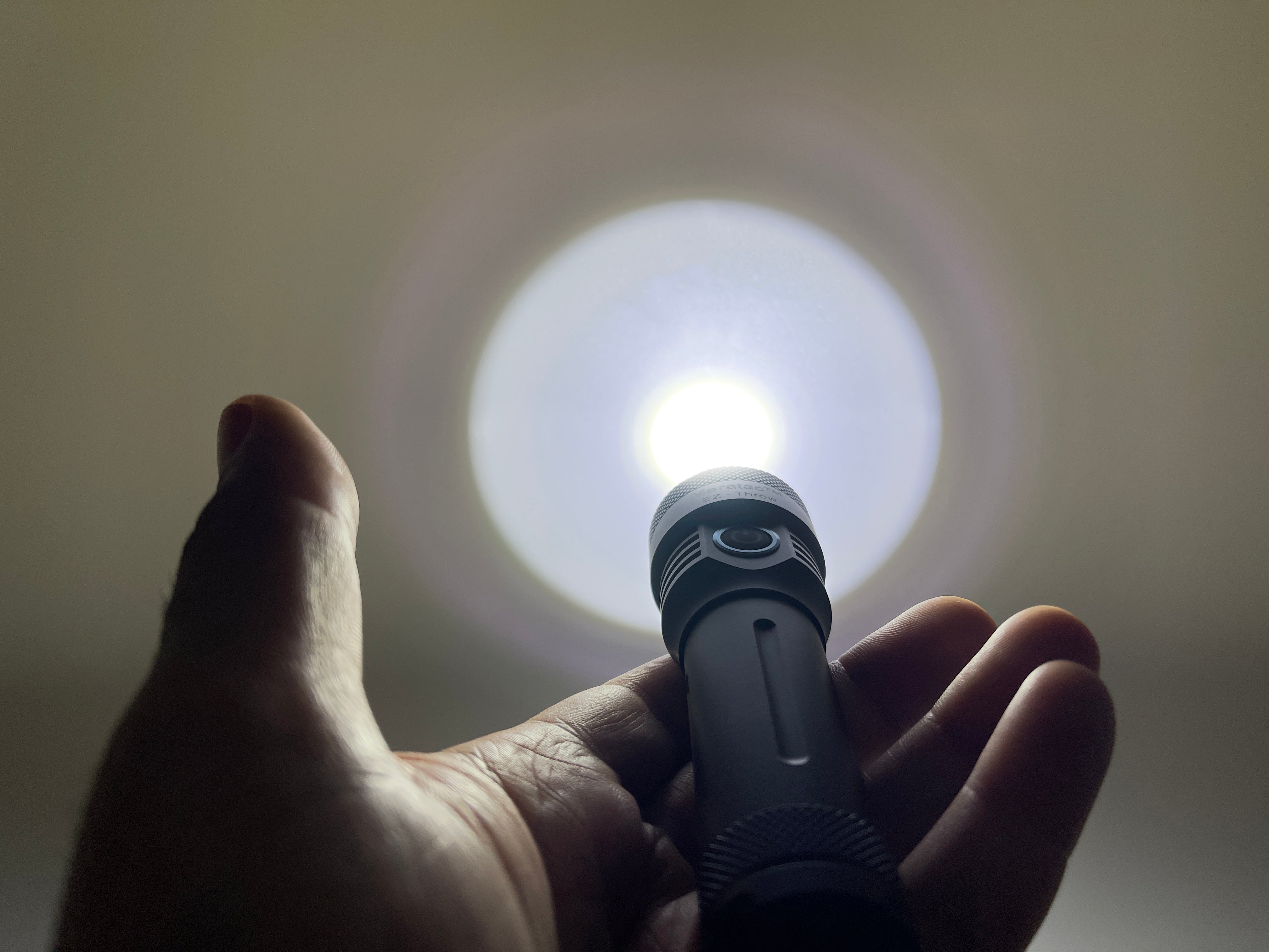 EZ - Throw 18650 / 21700 Flashlight by Maratac® ( + Built In Charger )