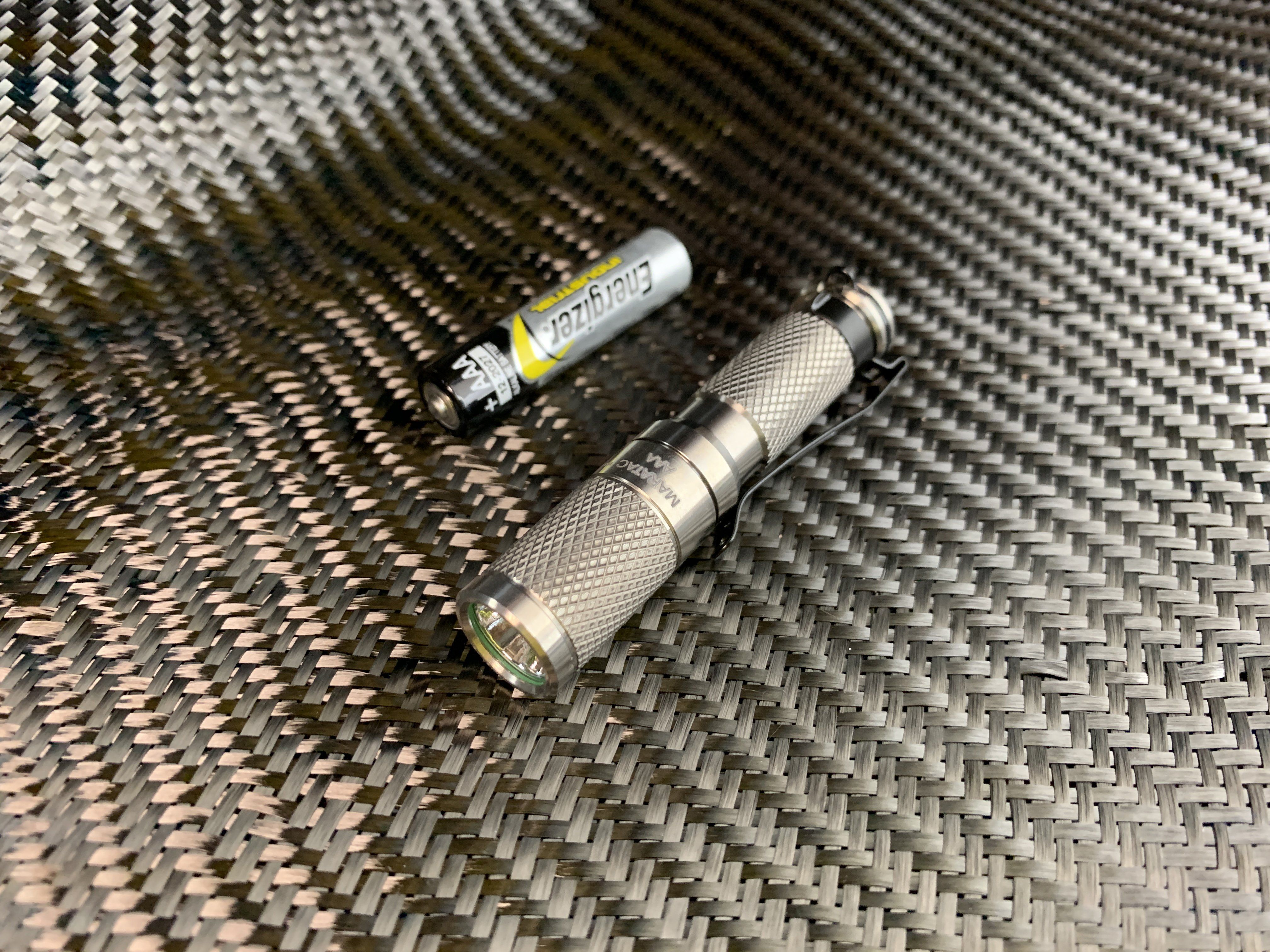 Titanium AAA Flashlight by Maratac® REV 5