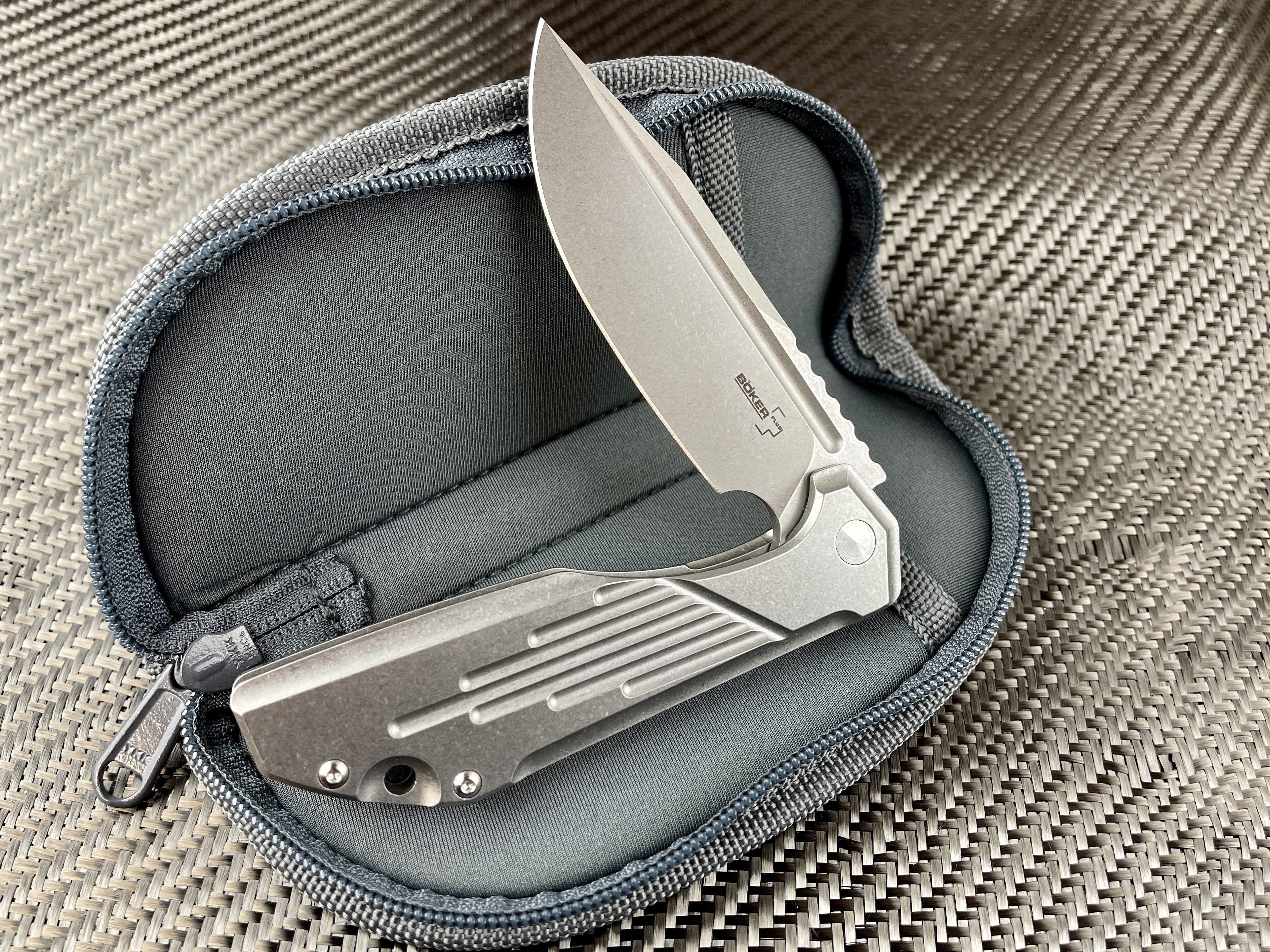 Stainless Steel - Boker Stout Commander Combo + With Knife Taco!