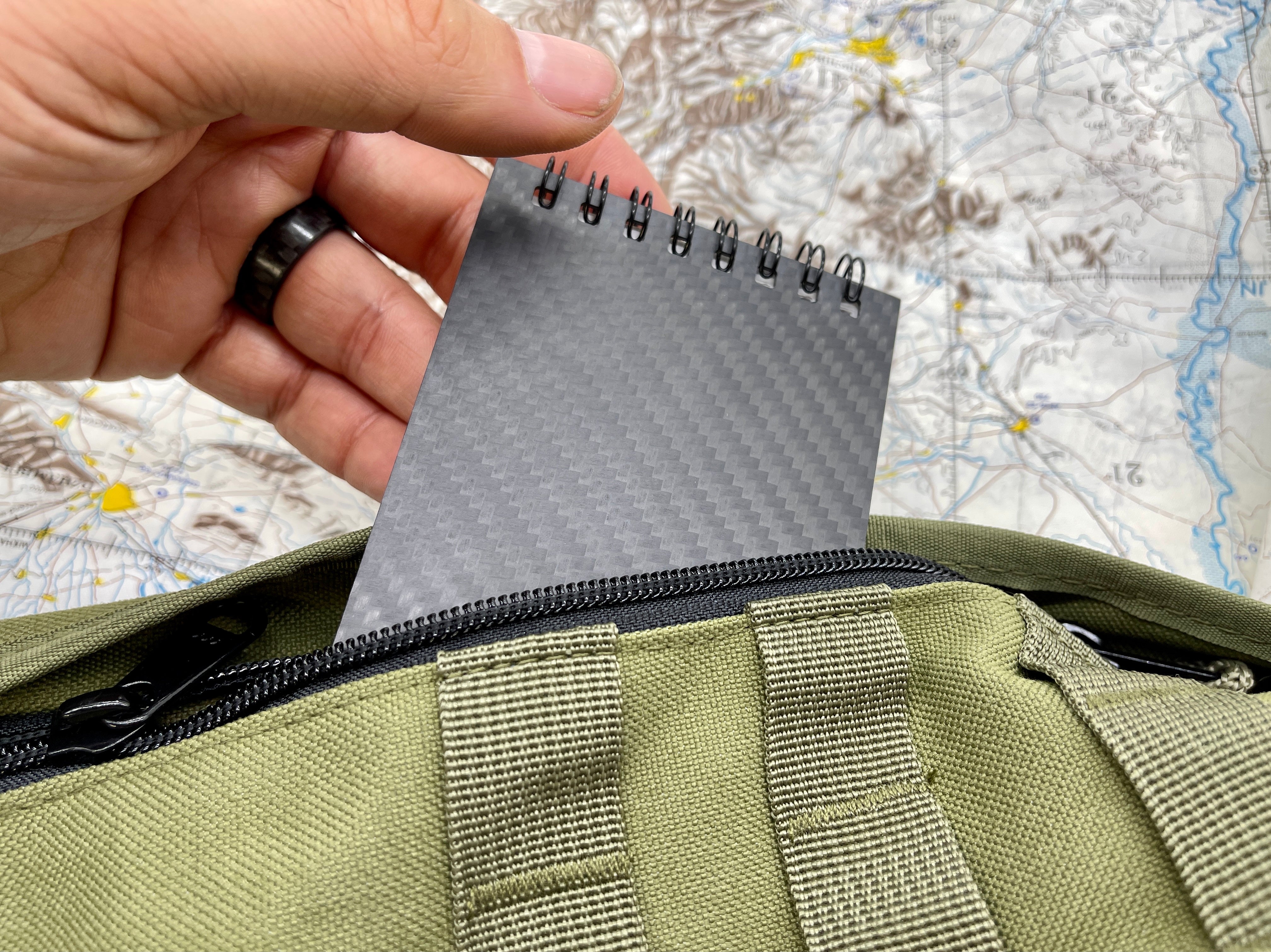 Weather Proof Carbon Fiber Notebook