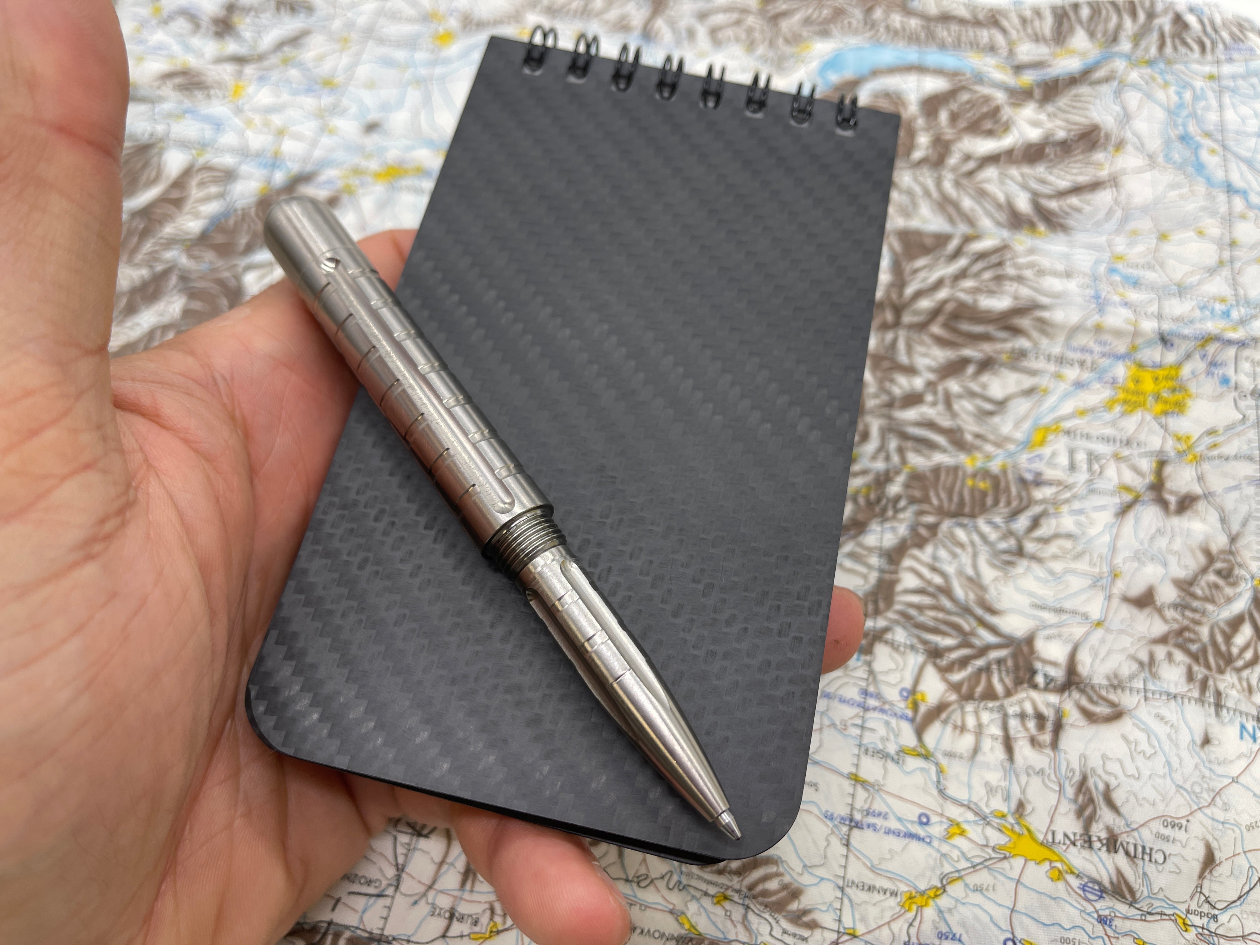 Weather Proof Carbon Fiber Notebook