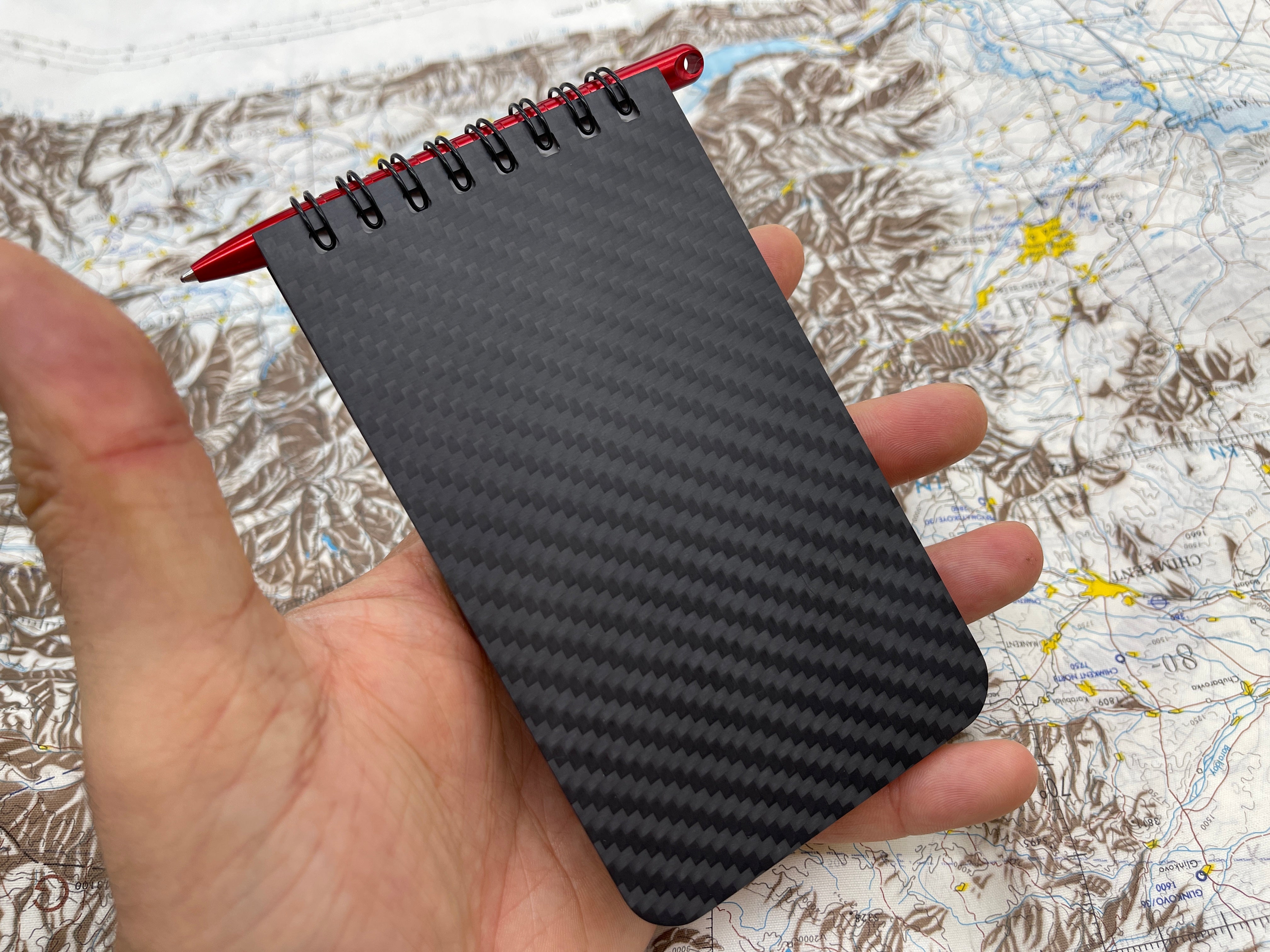 Weather Proof Carbon Fiber Notebook