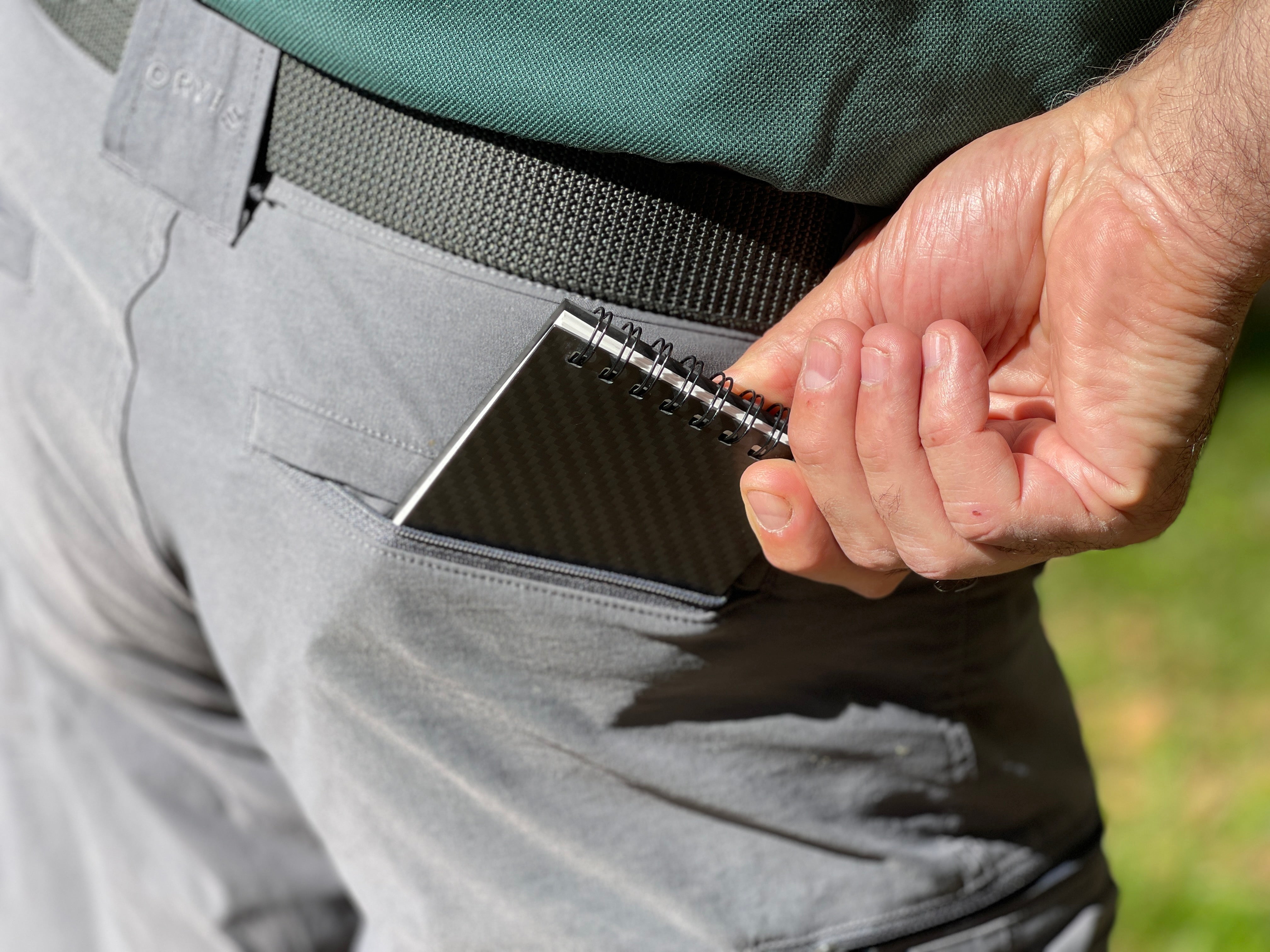 Weather Proof Carbon Fiber Notebook