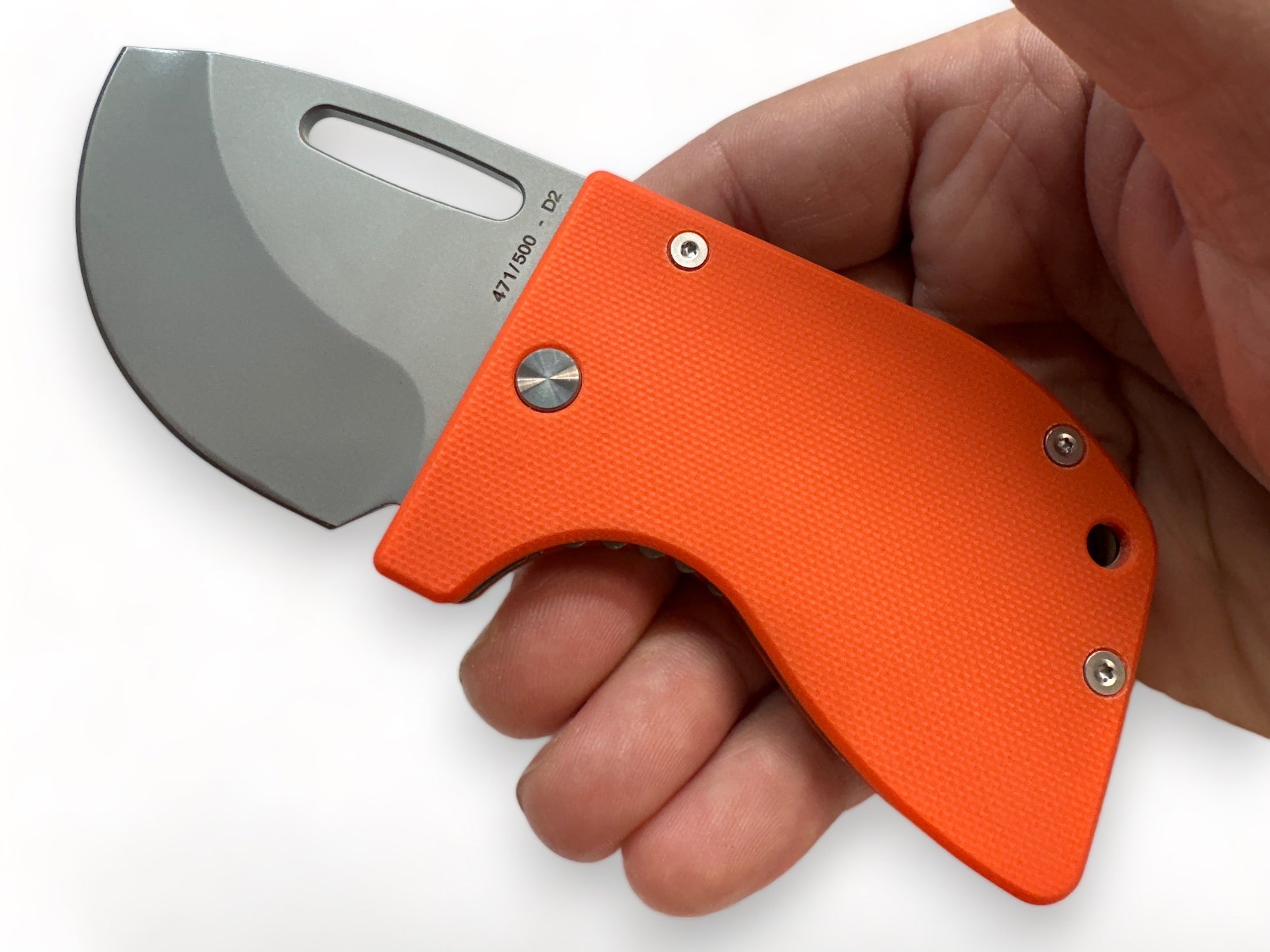 D2 Re-Action - Ti ( Orange - G10 ) Folder - Knife