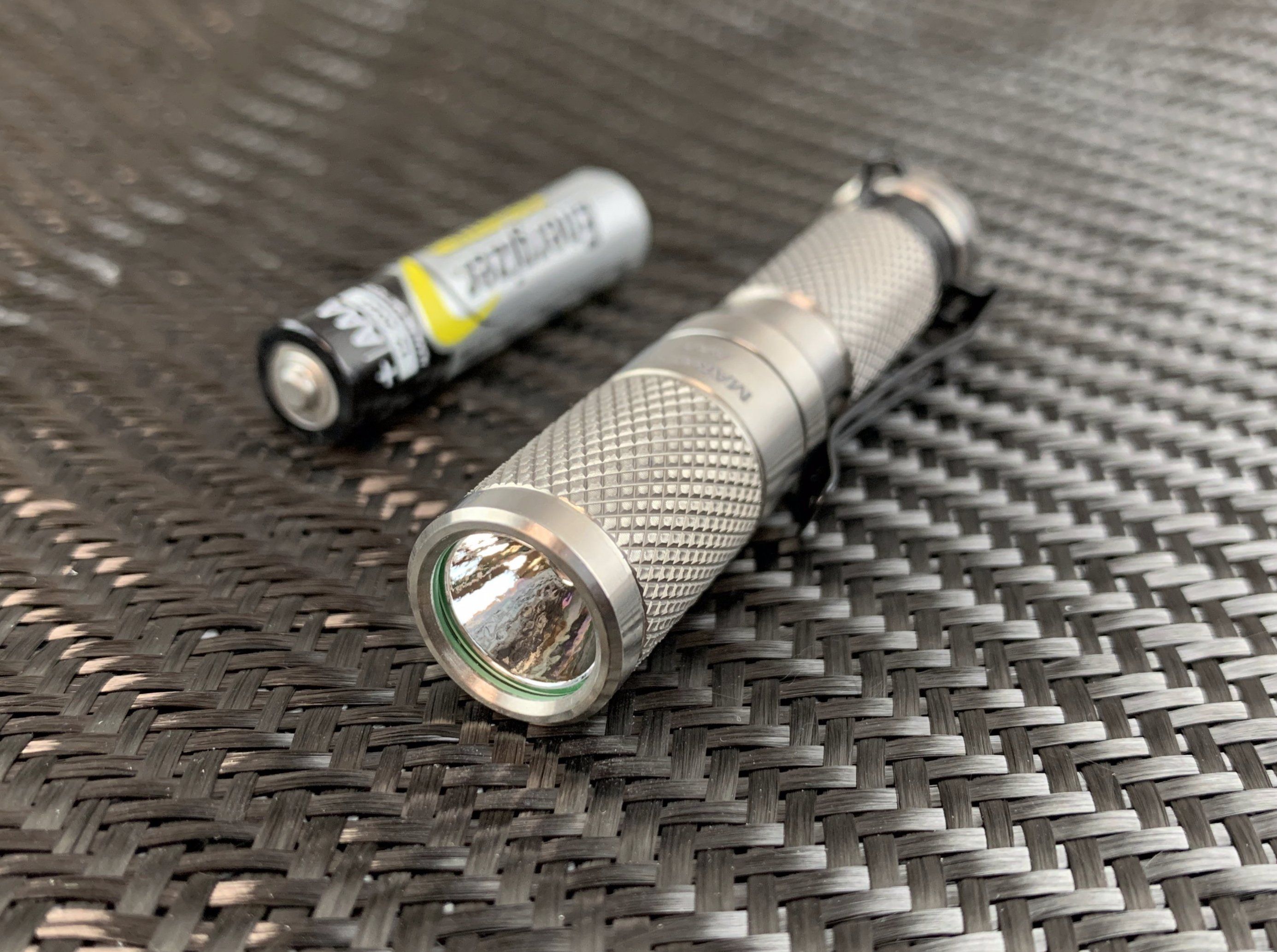 Titanium AAA Flashlight by Maratac® REV 5