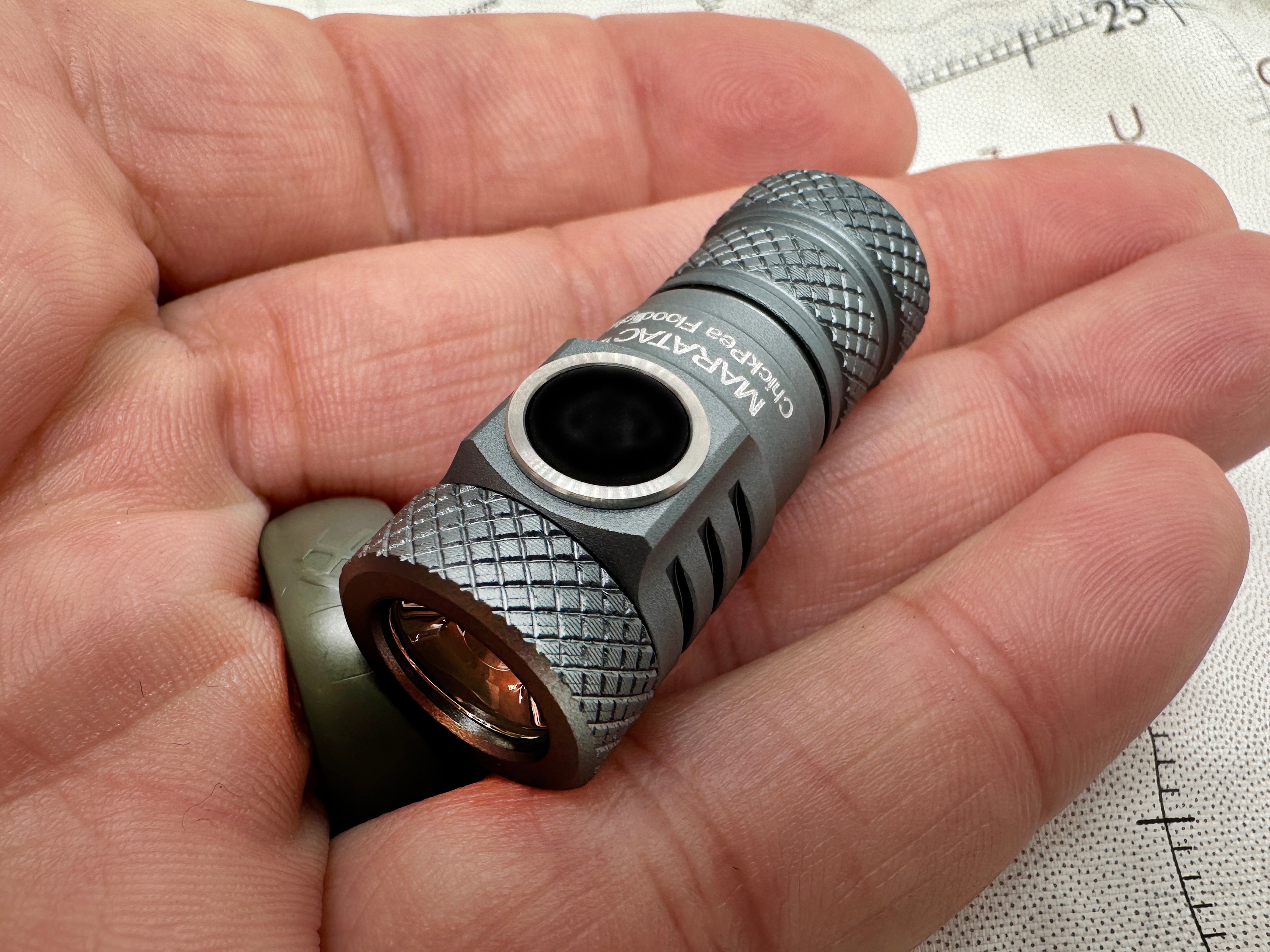 Chickpea - Gray - Floodlight LED Flashlight 10180 by Maratac®