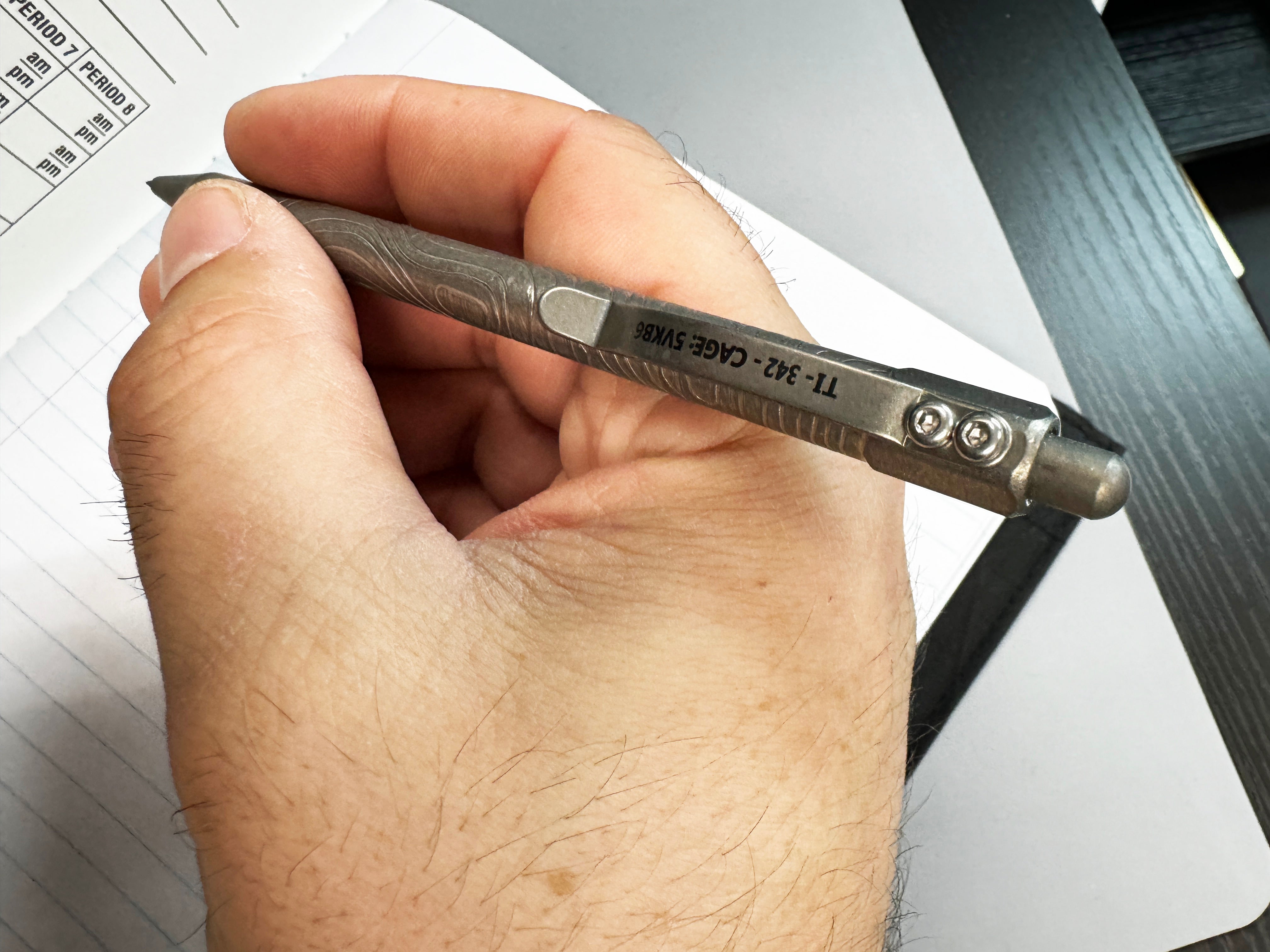 Titanium DraftTitan Mechanical Pencil by Maratac® - Rev 2