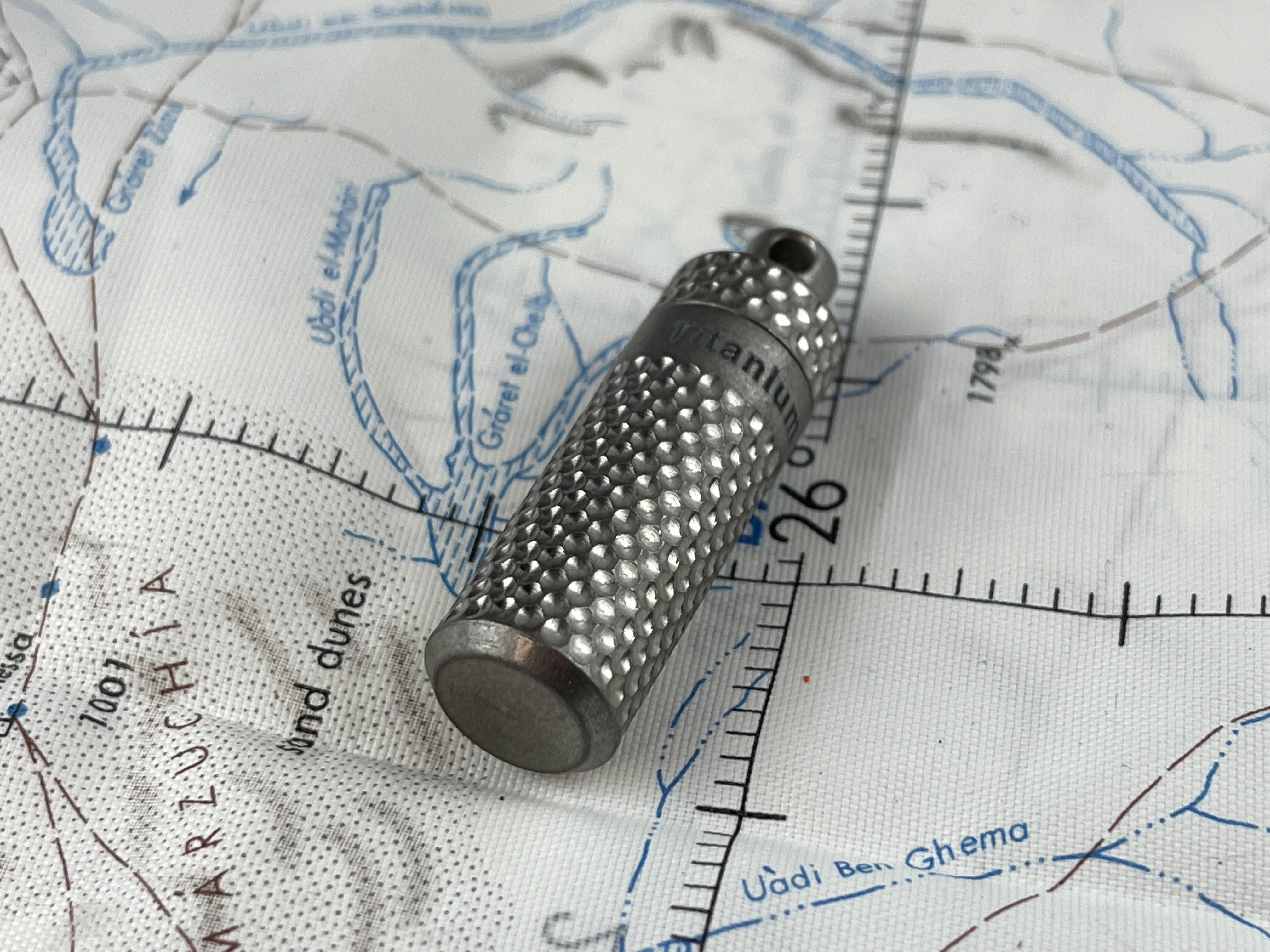 Piccolo Titanium Dimpled Capsule