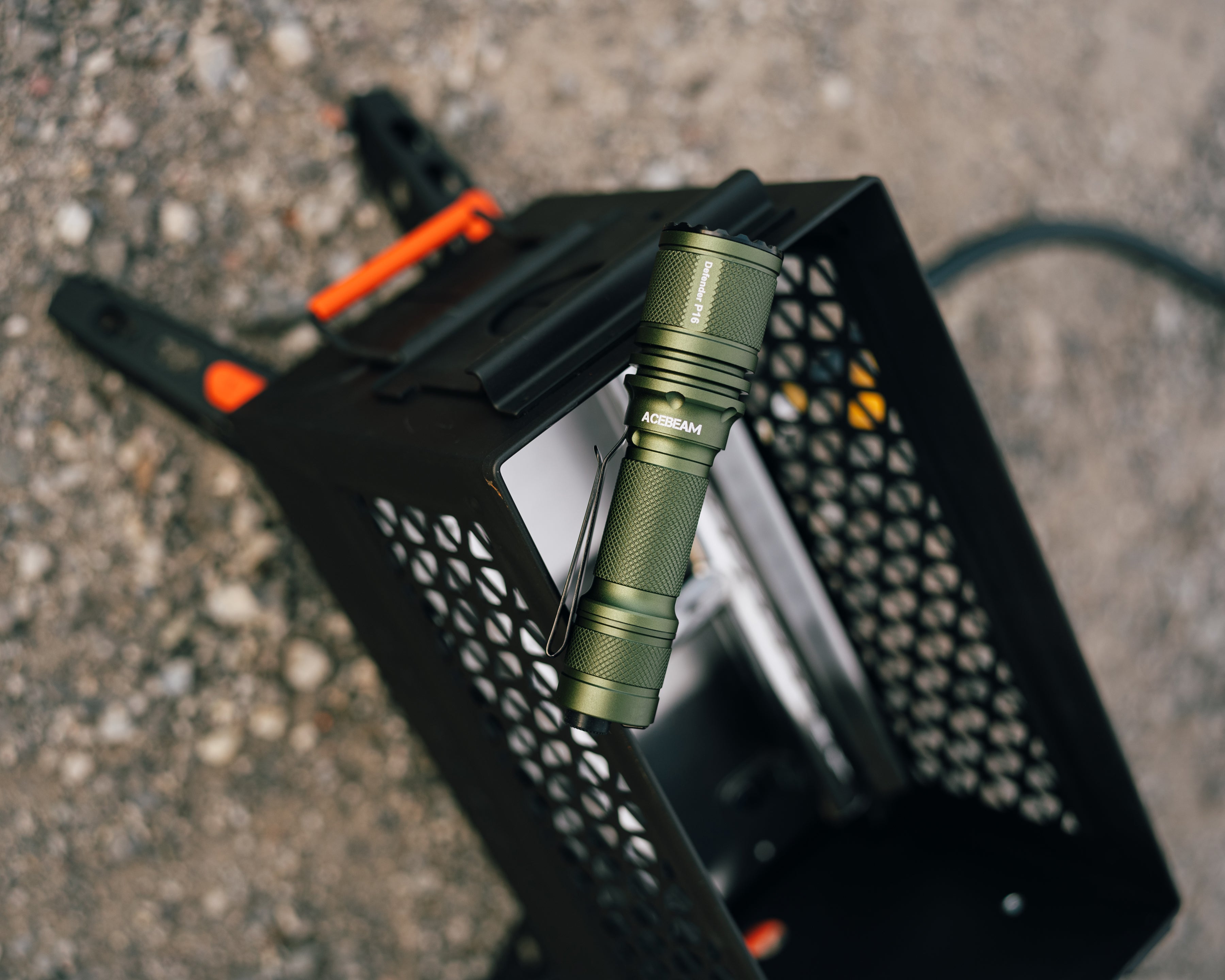 OD Green - Tactical Defender P16 Dual Switch / Acebeam® & Maratac® Colab Flashlight - CC Exclusive!