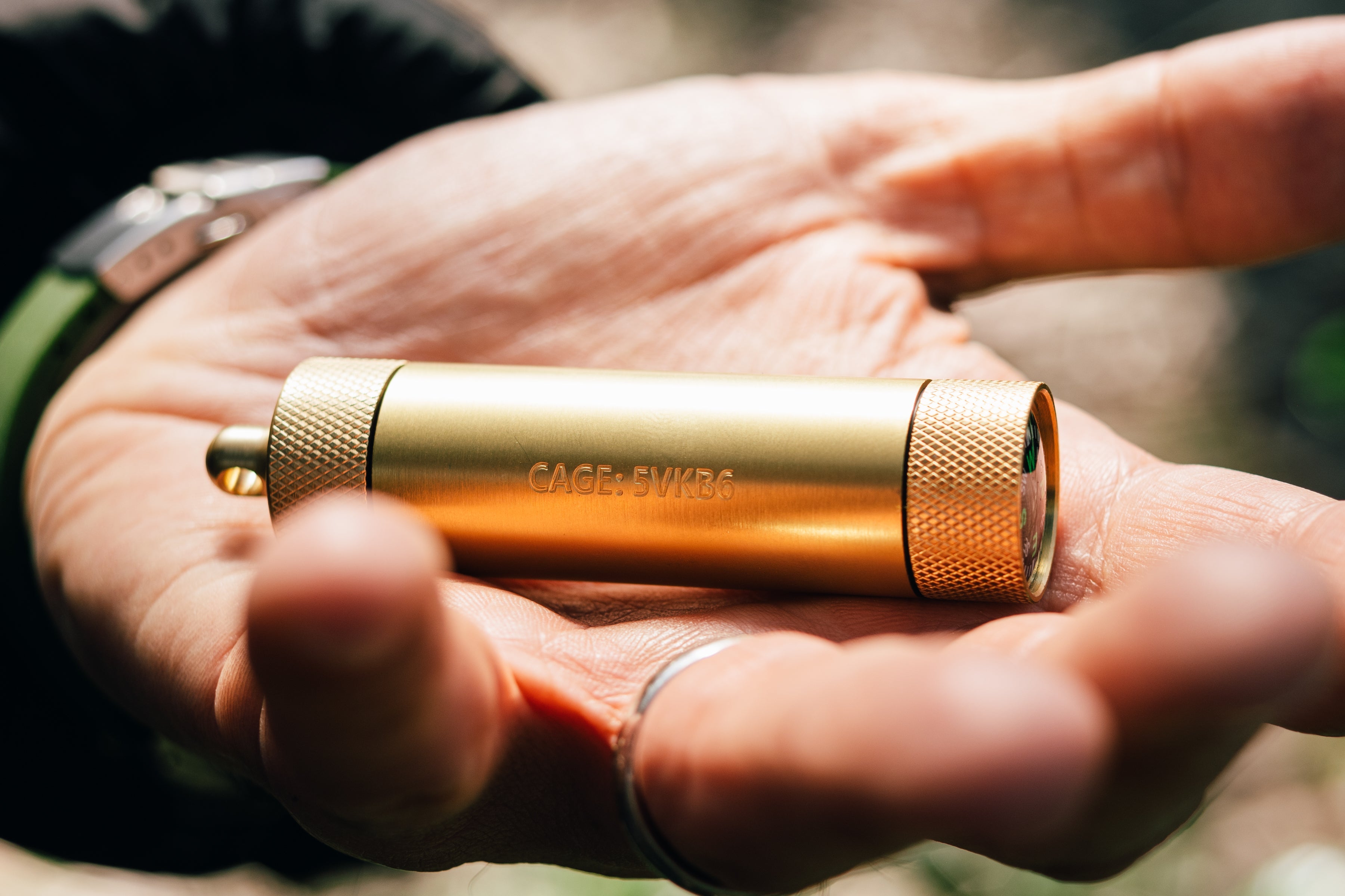 Brass Match / Compass Capsule - Gen 2