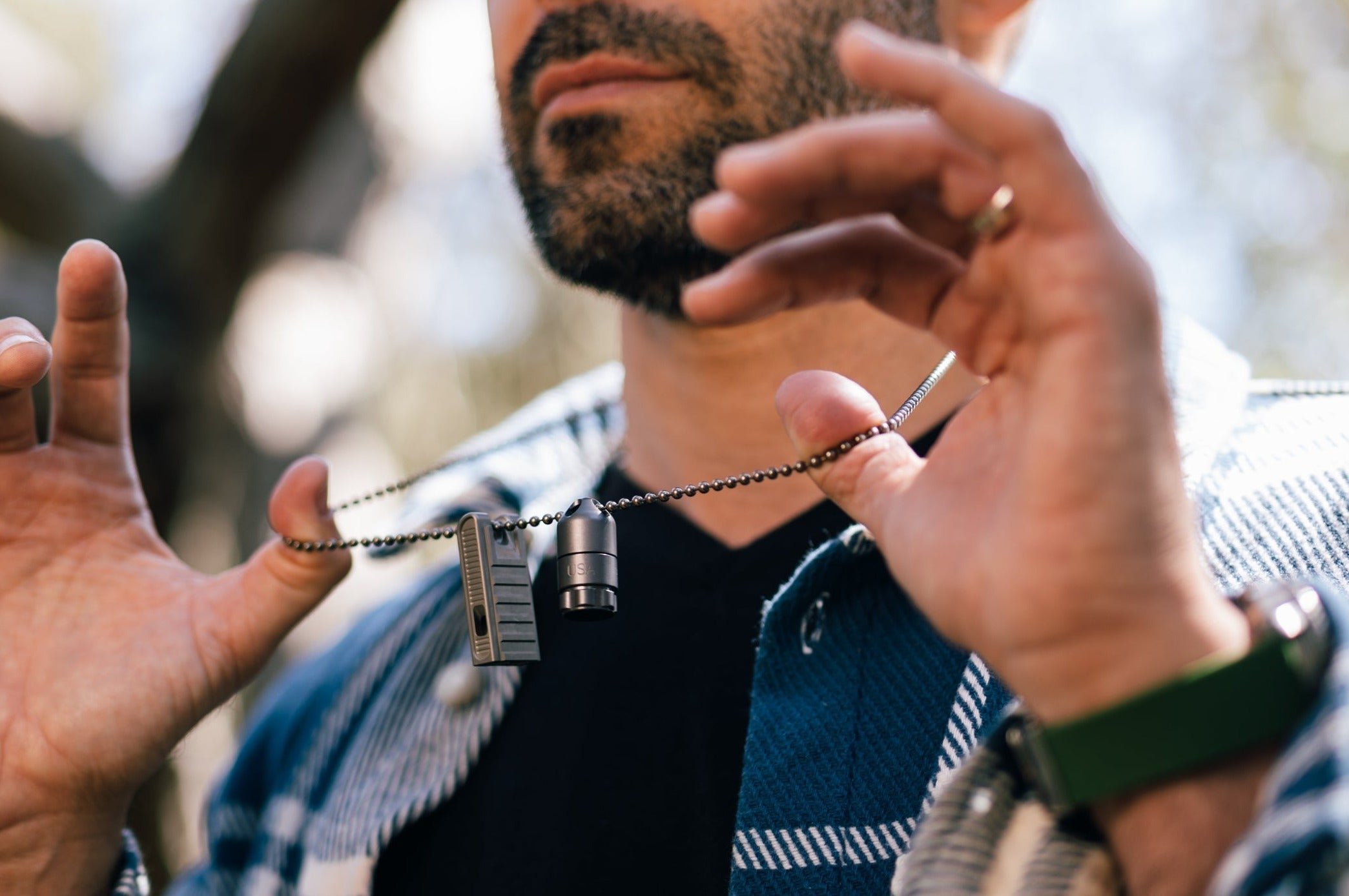 Titanium Ball Chain Kit + 5 Clasps ( Gen 2 )