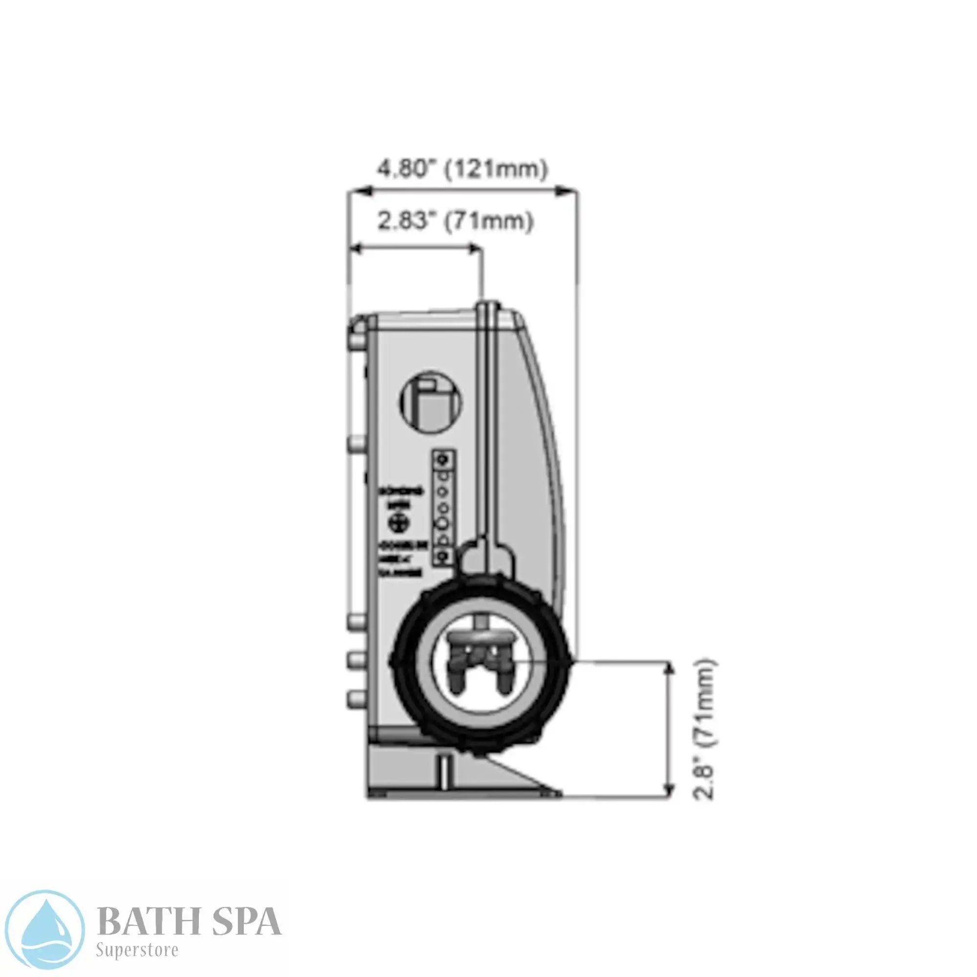Balboa BP7 4.0kW Retrofit Kit VS500Z (54368-03) (51-G6405) Spa Parts: Spa Control Systems (Balboa) OPTIMIZE_BACKUP_PRODUCT_G6405-Side