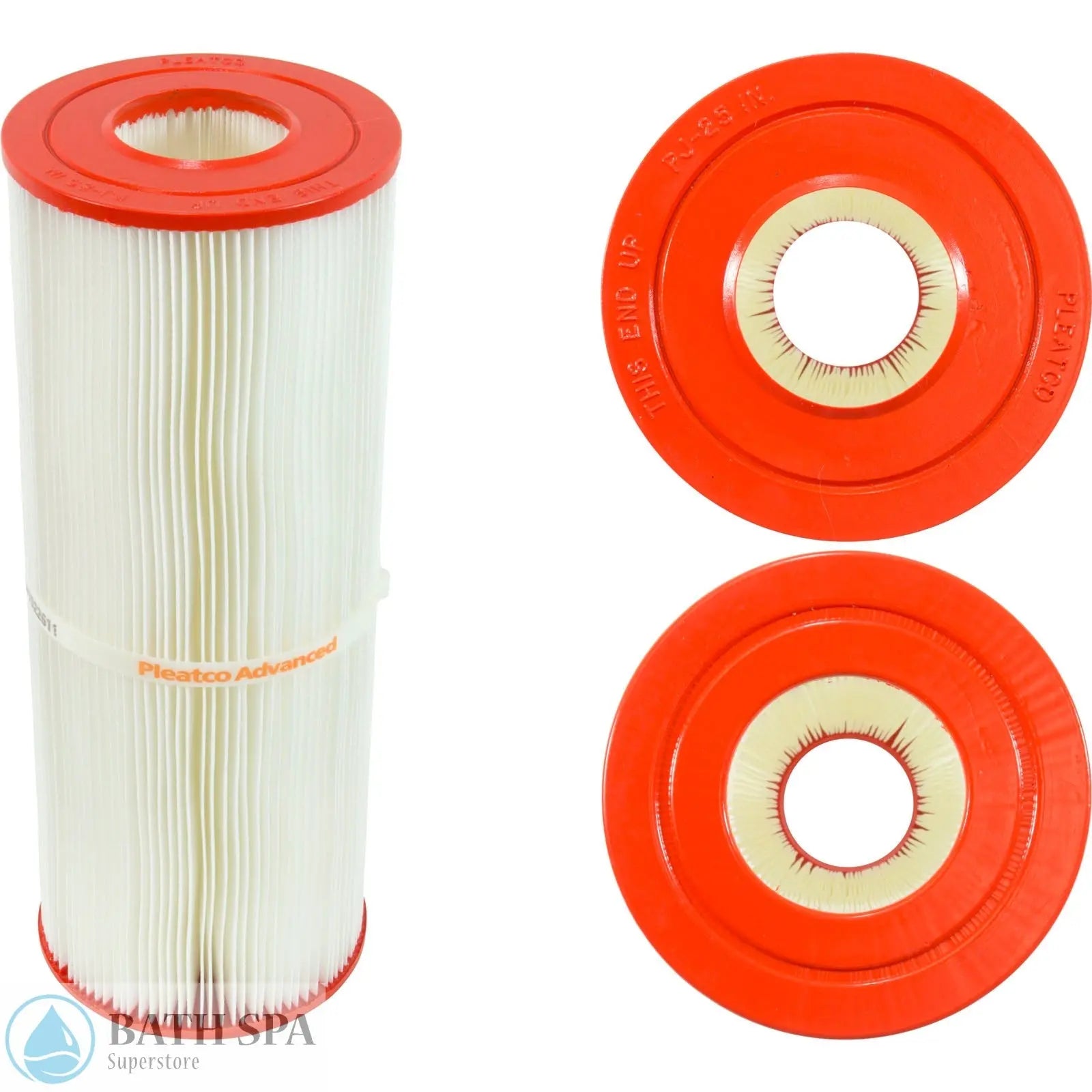 Pleatco Spa/Pool Replacement Filter Cartridge [PJ25-in-4] Spa Filters: Replacement Cartridges - Filbur 5" Outside Diameter Cartridge PJ25-IN-4