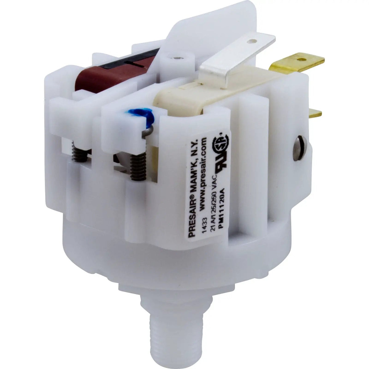 Pres:air:trol Threaded Stem Pressure Switch [21A] [1/8" MPT] [SPDT] (PM11120A) by Pres:air:trol