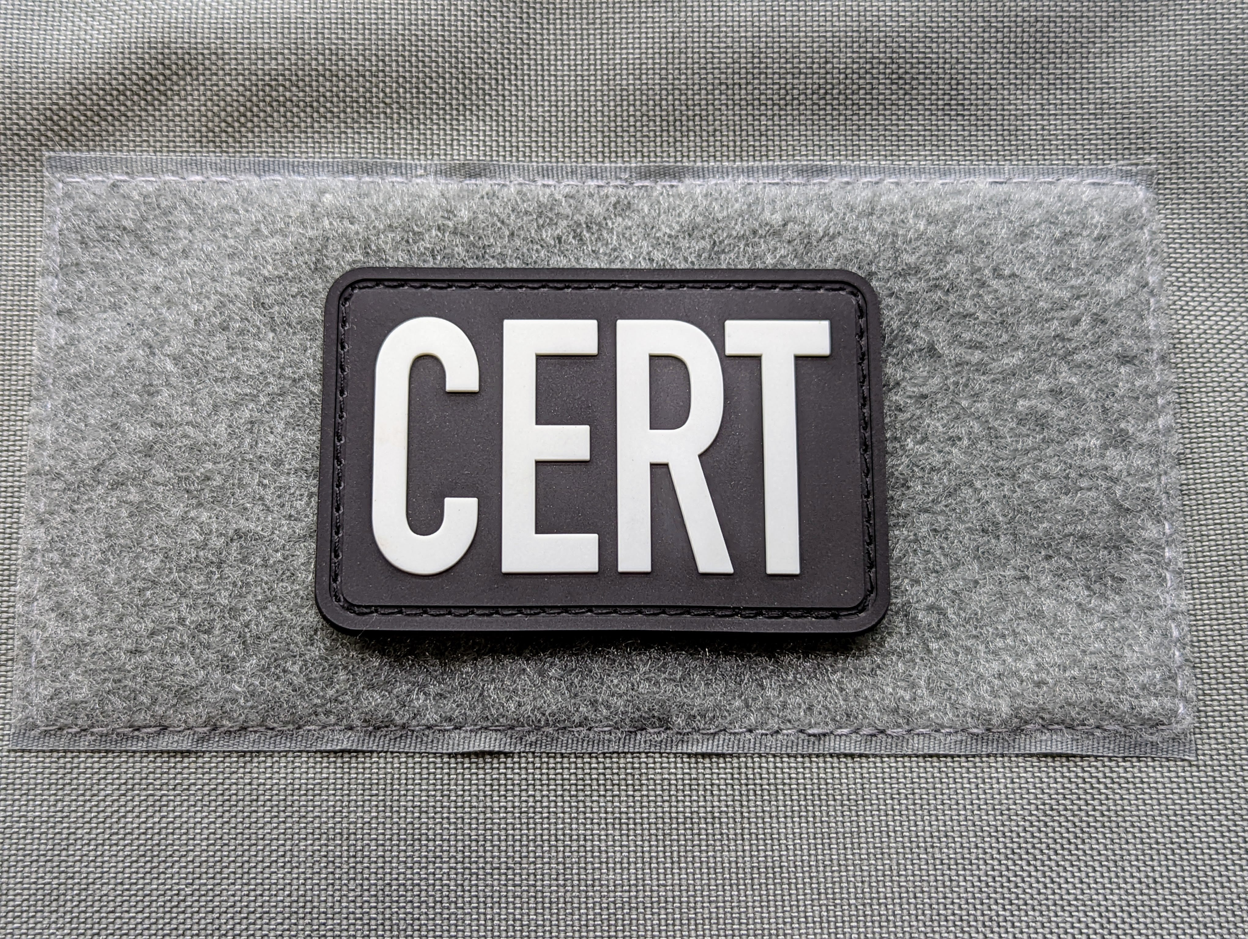 "CERT" 2"X3" PVC Glow Patch