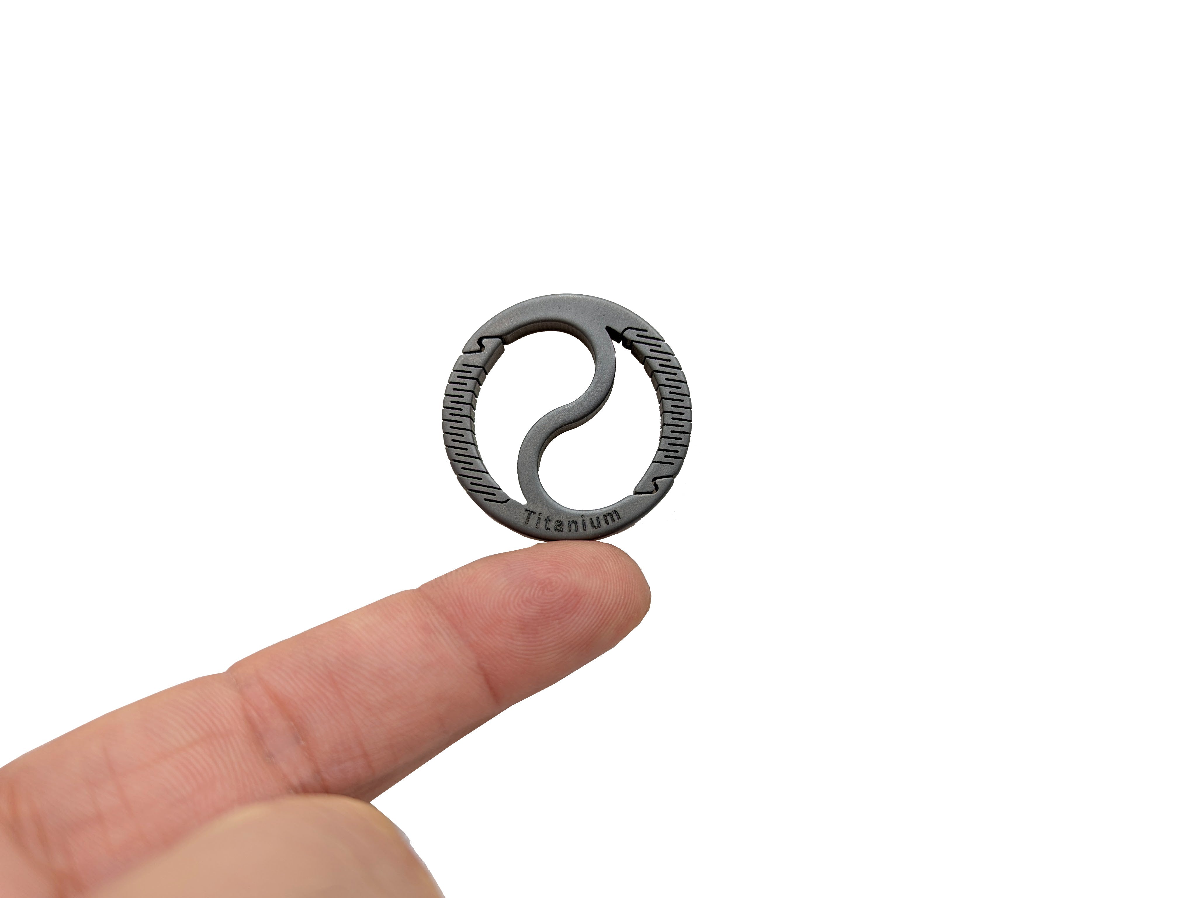 Dual Titanium Living Spring Ring