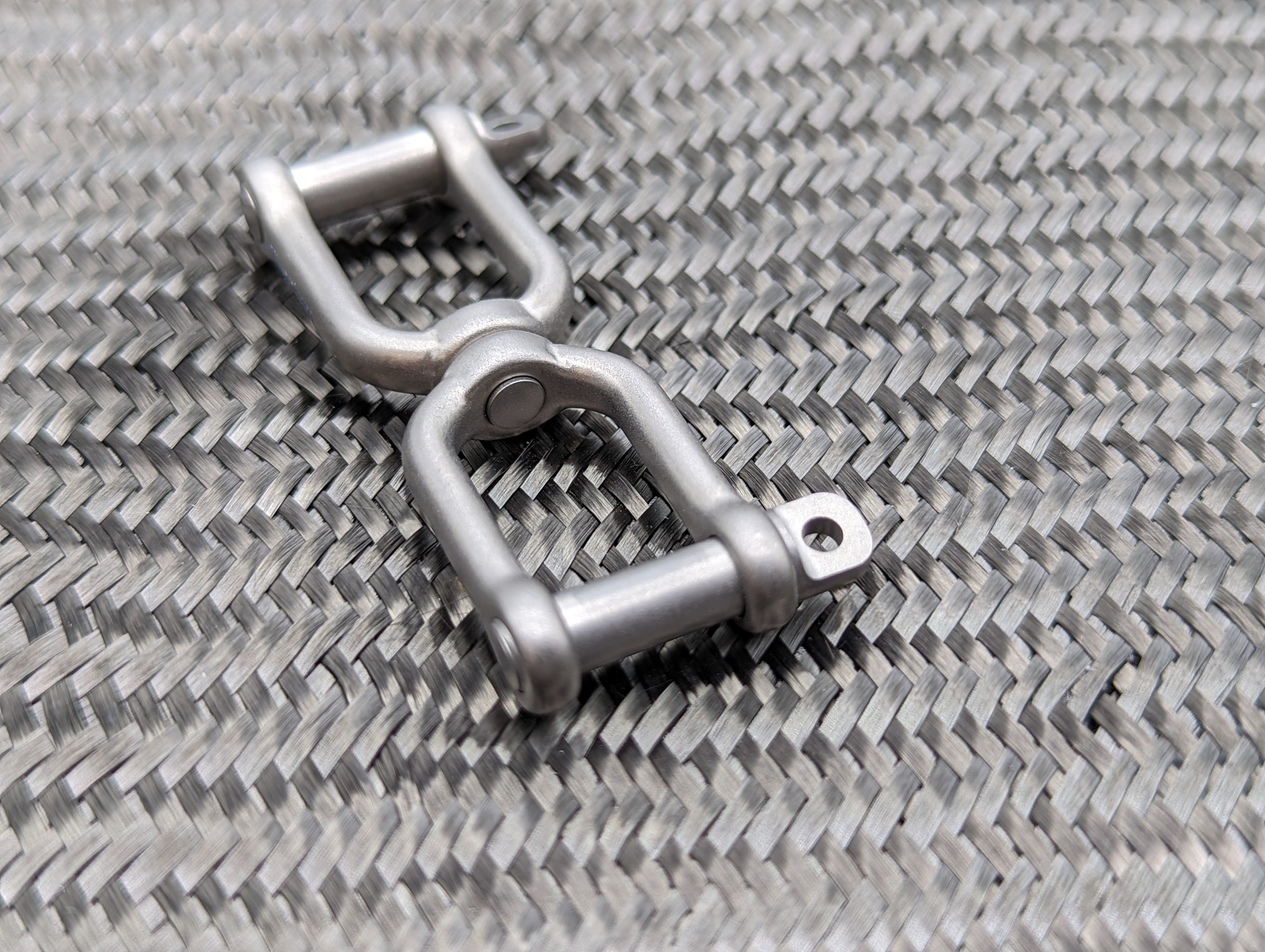 Double Pivot Titanium Gyve Shackle