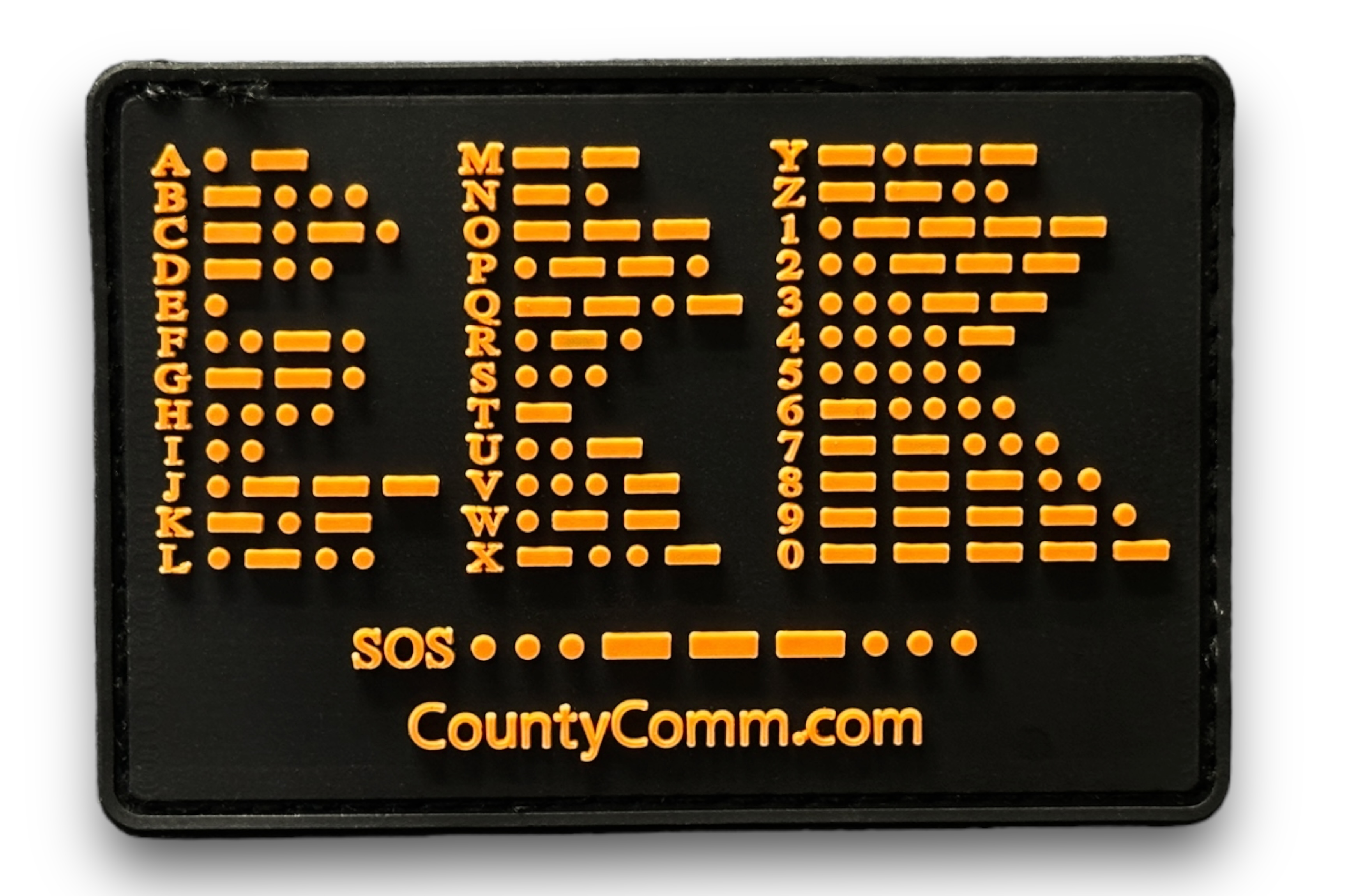 Signal Sentry - Morse Code & SOS Patch ( 2 Variants )