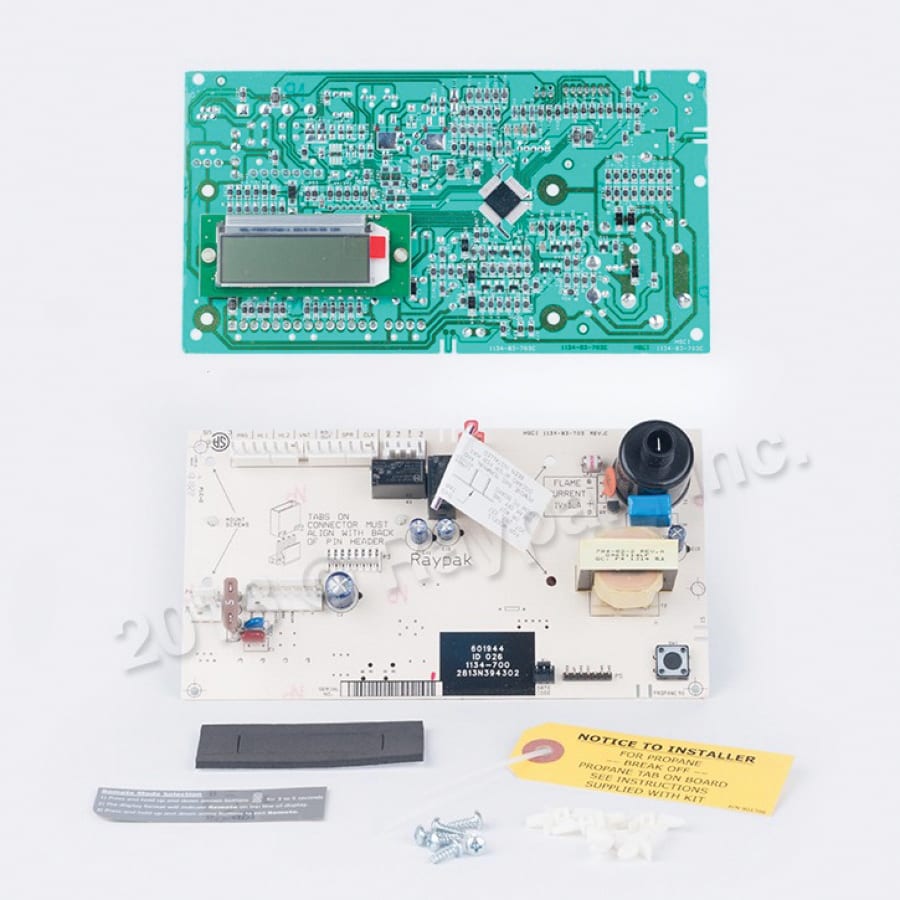 Raypak Pc Board Controller iid 206A-408 | 013464F