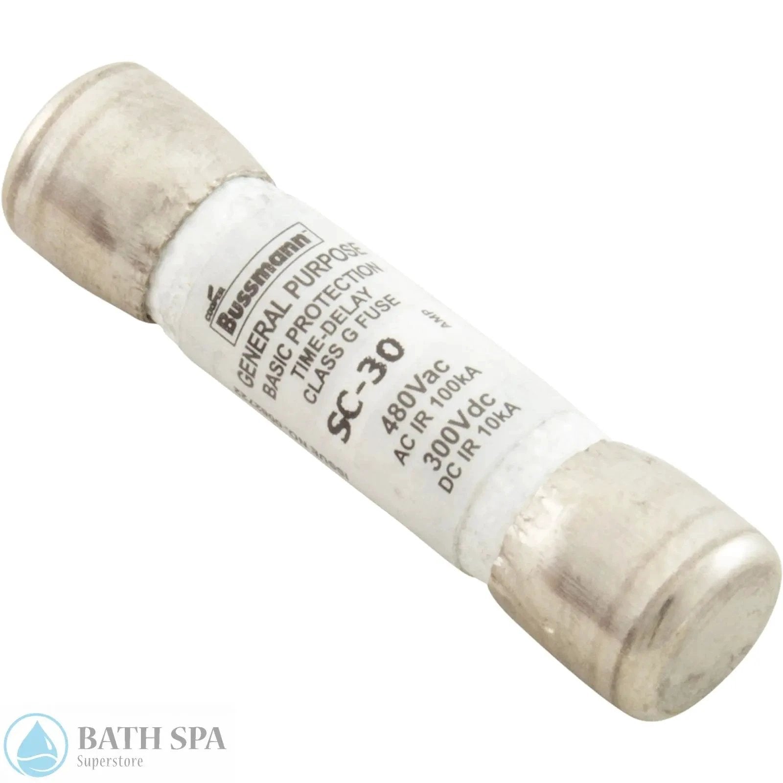 Balboa 30 Amp Power Input Fuse (30136) Electrical: Fuses SC-30