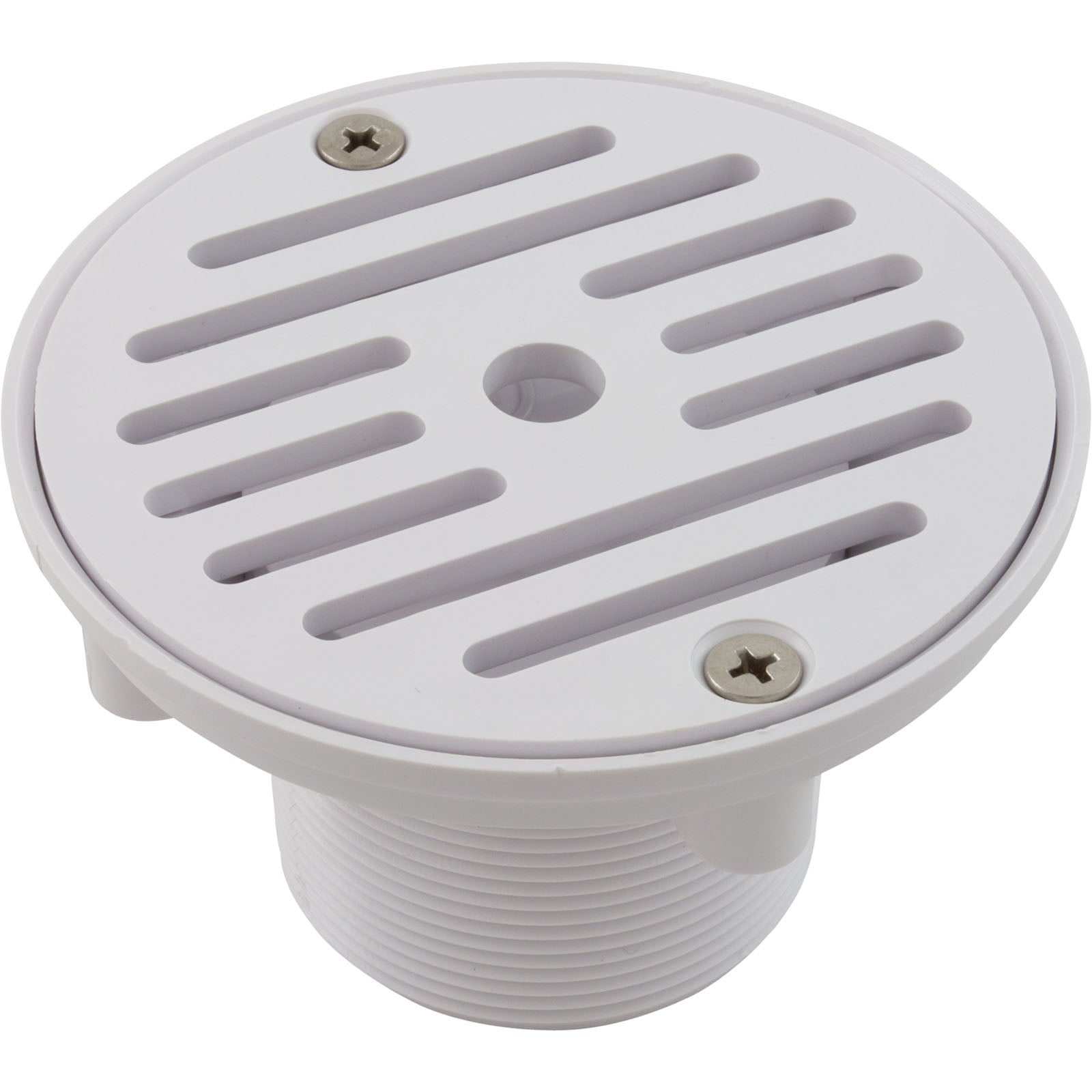 Hayward Grate Adjustable Inlet Fitting [1.5" Slip] [White] (SP1424S)