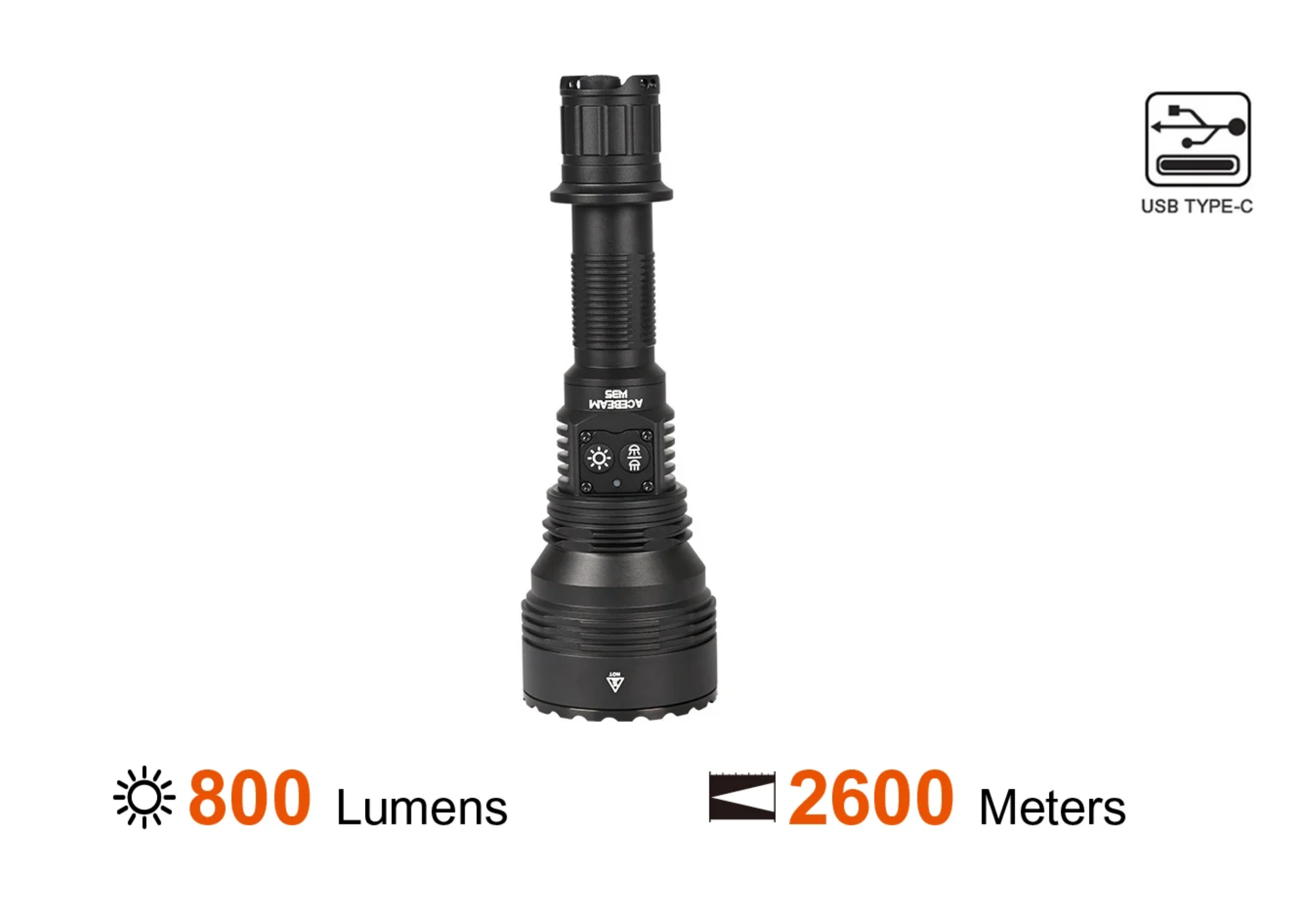 W35 LC DEL LEP ZOOM Flashlight - Acebeam® Exclusive