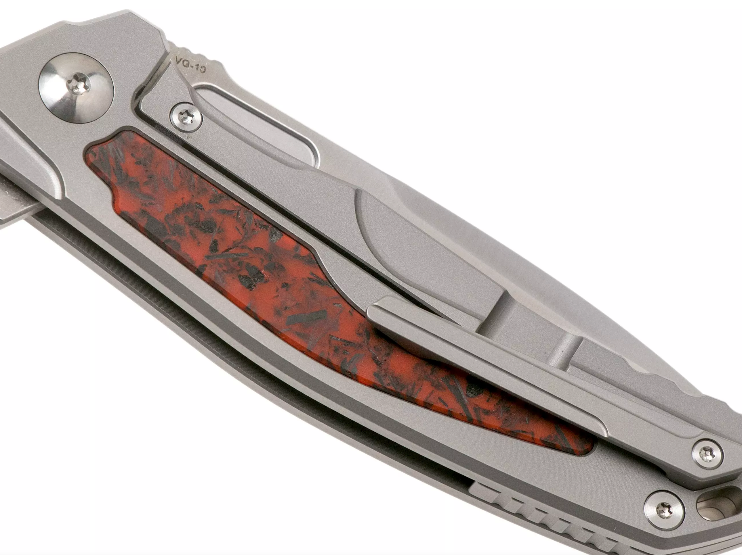 Apex Mini Wild Carbon Fiber / Titanium - Burnley Knife - Boker Plus