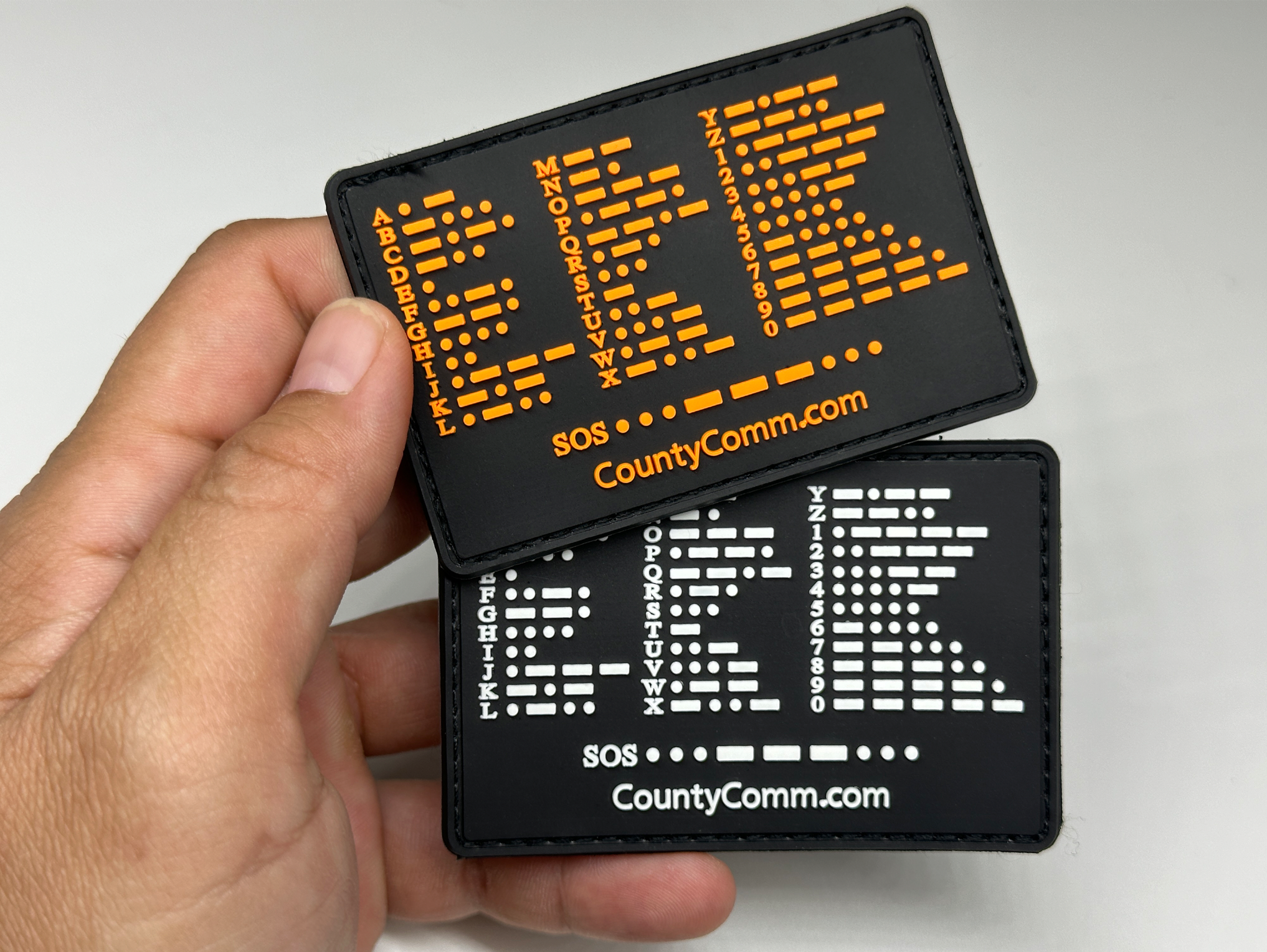 Signal Sentry - Morse Code & SOS Patch ( 2 Variants )