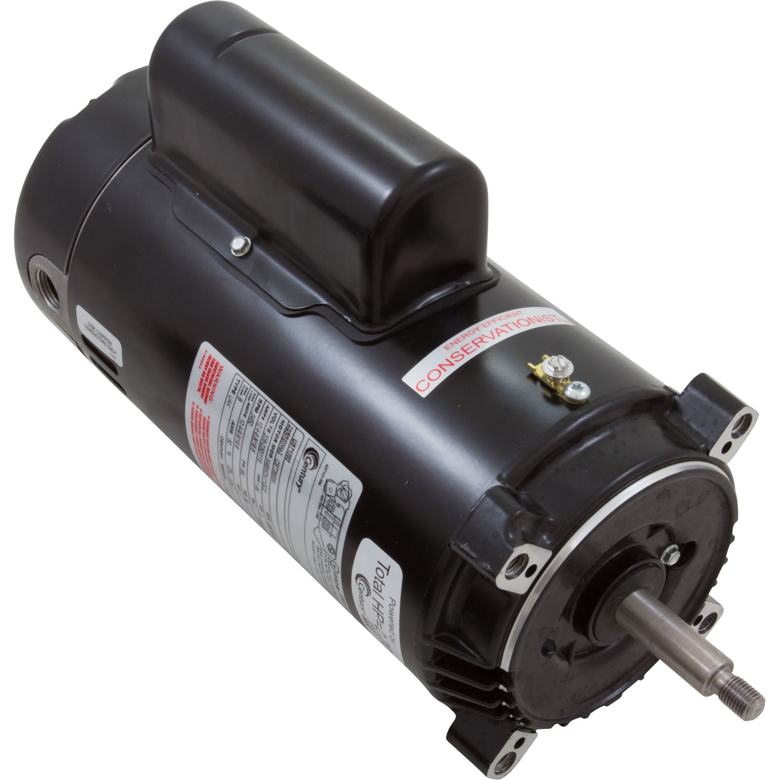 A.O. Smith [Century] 2.5 HP Motor C-Face [56J] [1spd] [Thd] [115V] (UST1252)