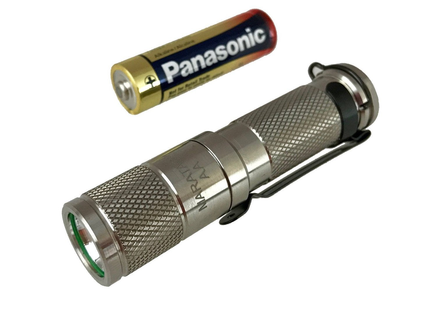 AA Titanium Flashlight by Maratac® REV 4