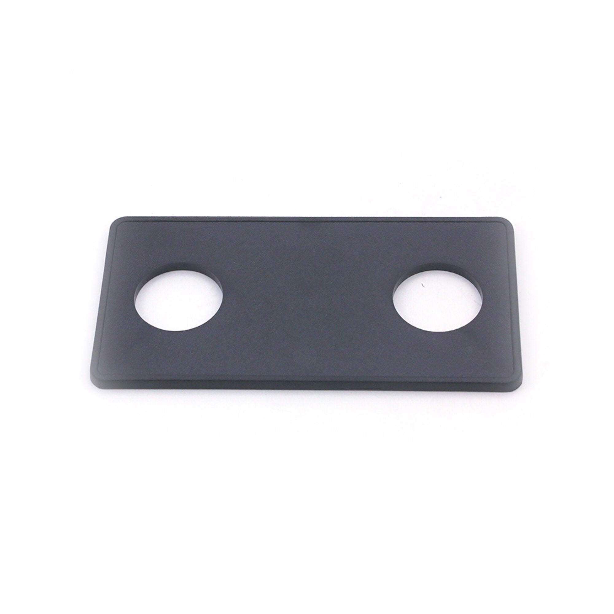 Air Button Deckplate #15 CLASSIC TOUCH, 2 BUTTON PANEL, BLACK