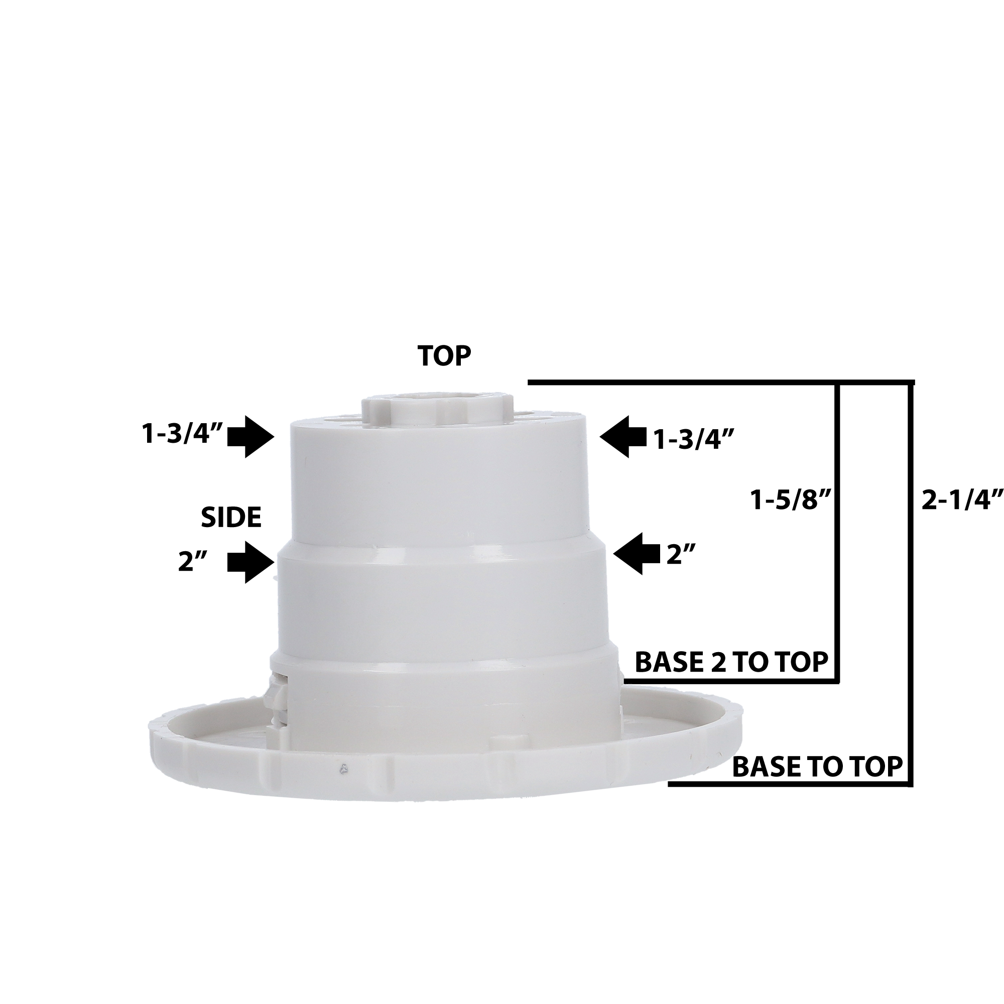 Balboa Magna Flow Path Directional Jet Nozzle [White] (10-4820 WHT)