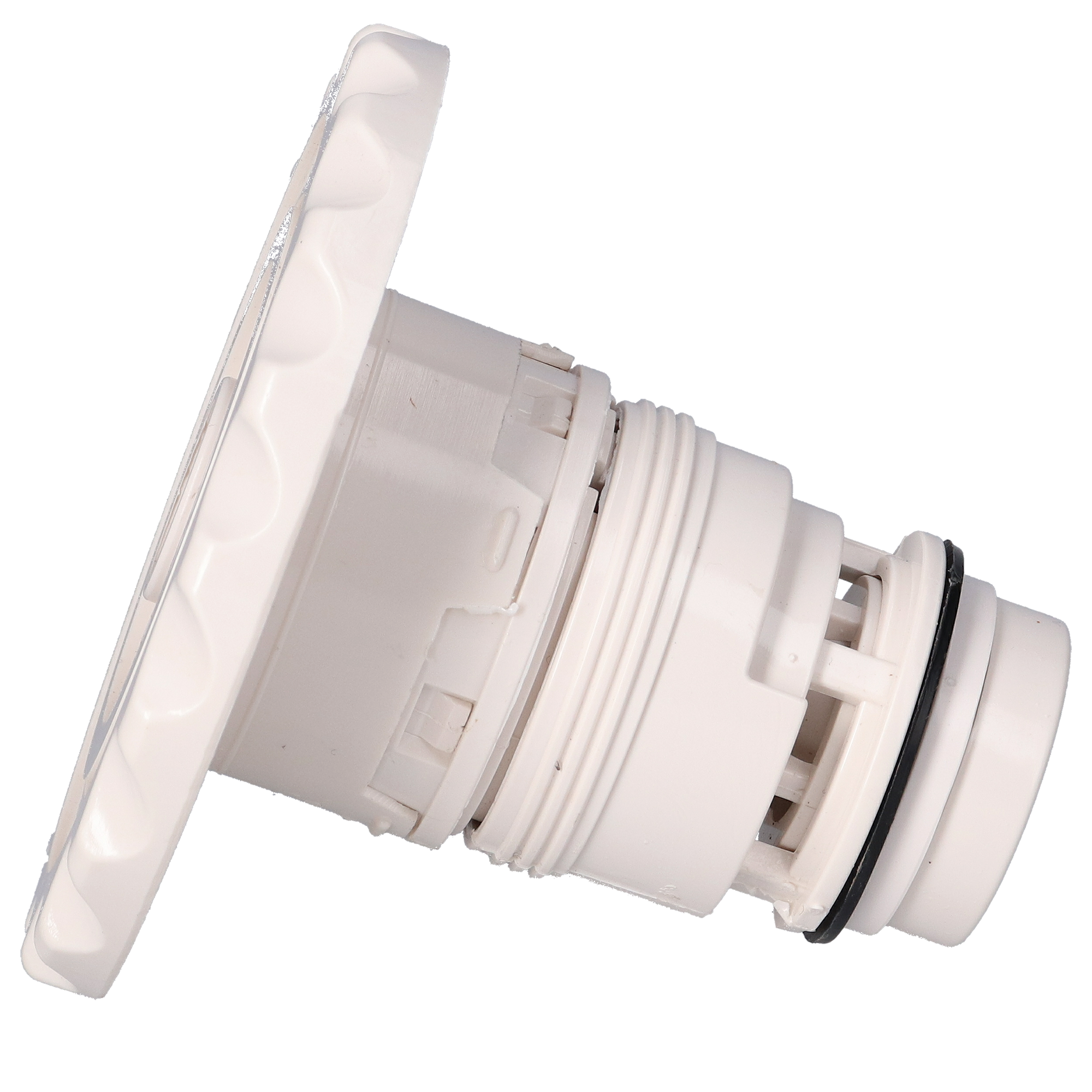 Waterway Poly Jet Internal [4-3/16" FD] [Fixed] [Directional] [Deluxe Scallop] [White] (210-6180)