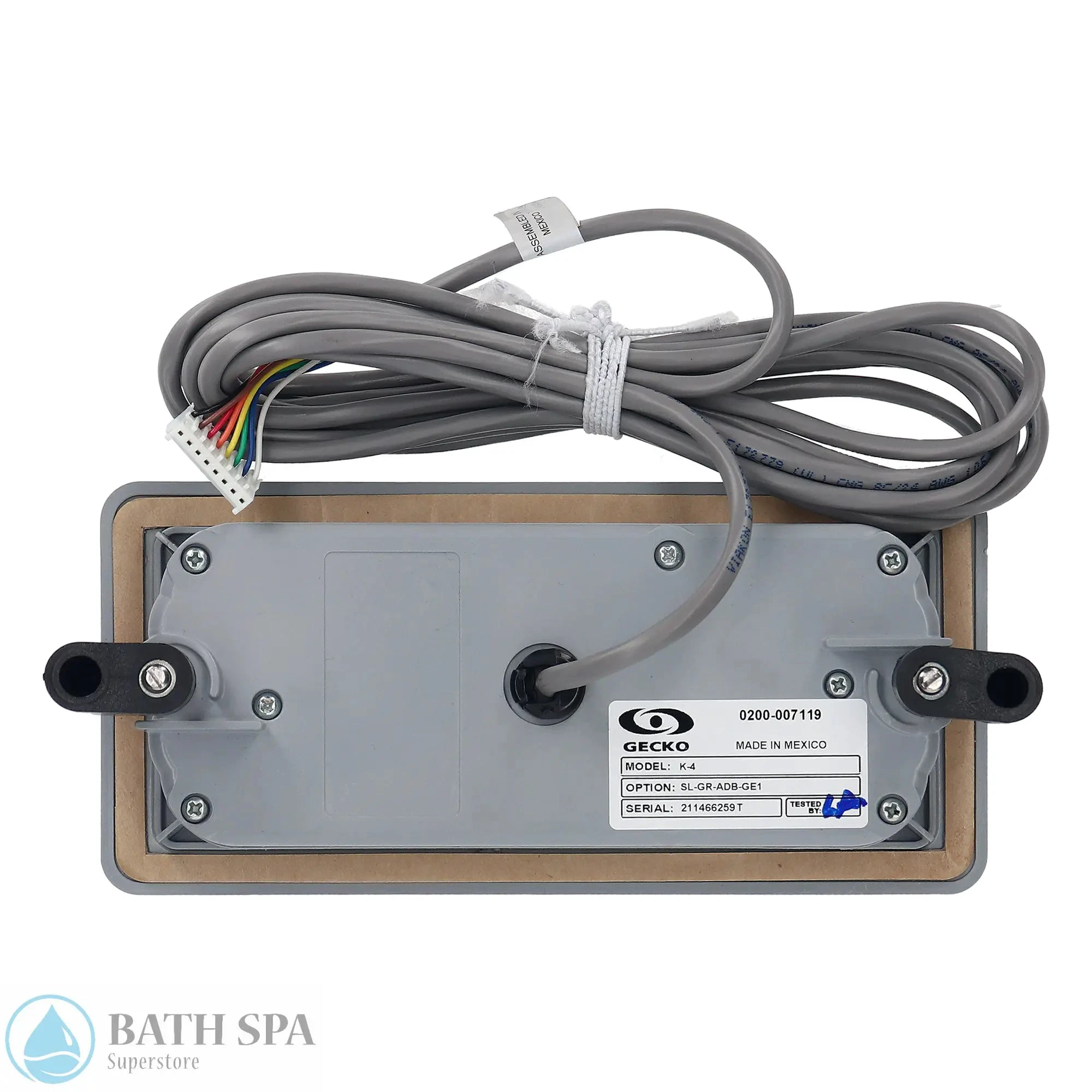 Gecko TSC19 Four Button Spa Topside Panel For One Pump Large Rectangular With LED Display Spa Parts: Spa Topside Panels (Gecko Topside Panels) api-v1.1-file-public_files-pim-assets-eb-c0-dd-61-61ddc0ebdd14481e49915197-images-8e-0c-8a-63-638a0c8e3838fff4aa62148d-bea_0200-007119_Gecko_-TSC-4_-Keypad_-topside_-spaside-29