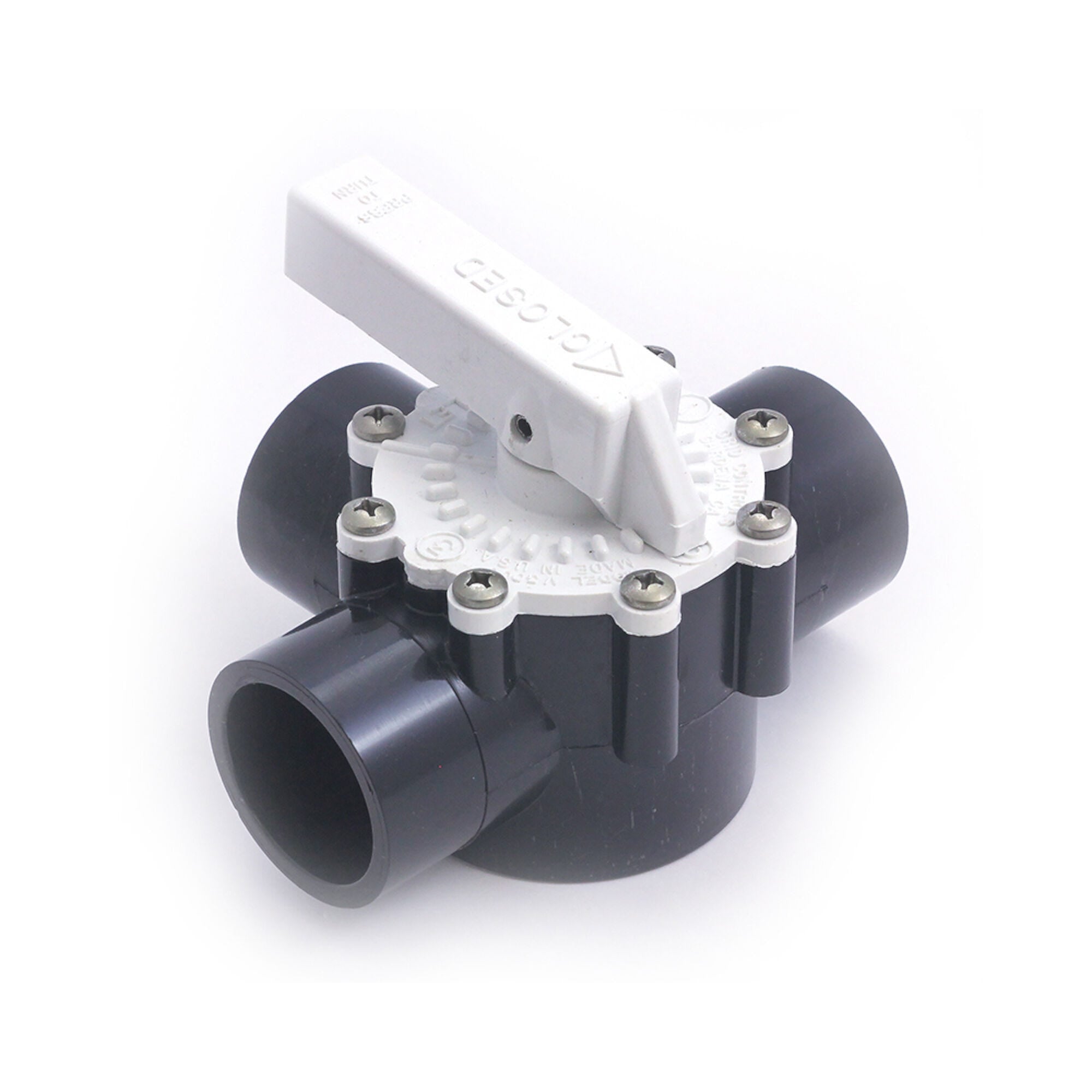 Grid Controls Diverter Valve [1-1/2" Slip / 2" Spigot] [3 Port] (03000)