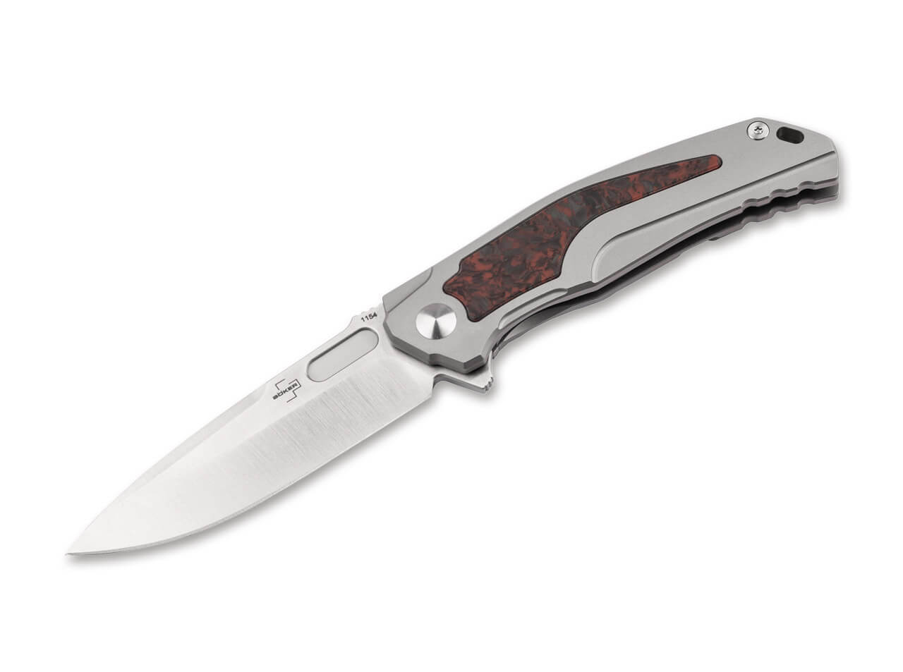 Apex Mini Wild Carbon Fiber / Titanium - Burnley Knife - Boker Plus