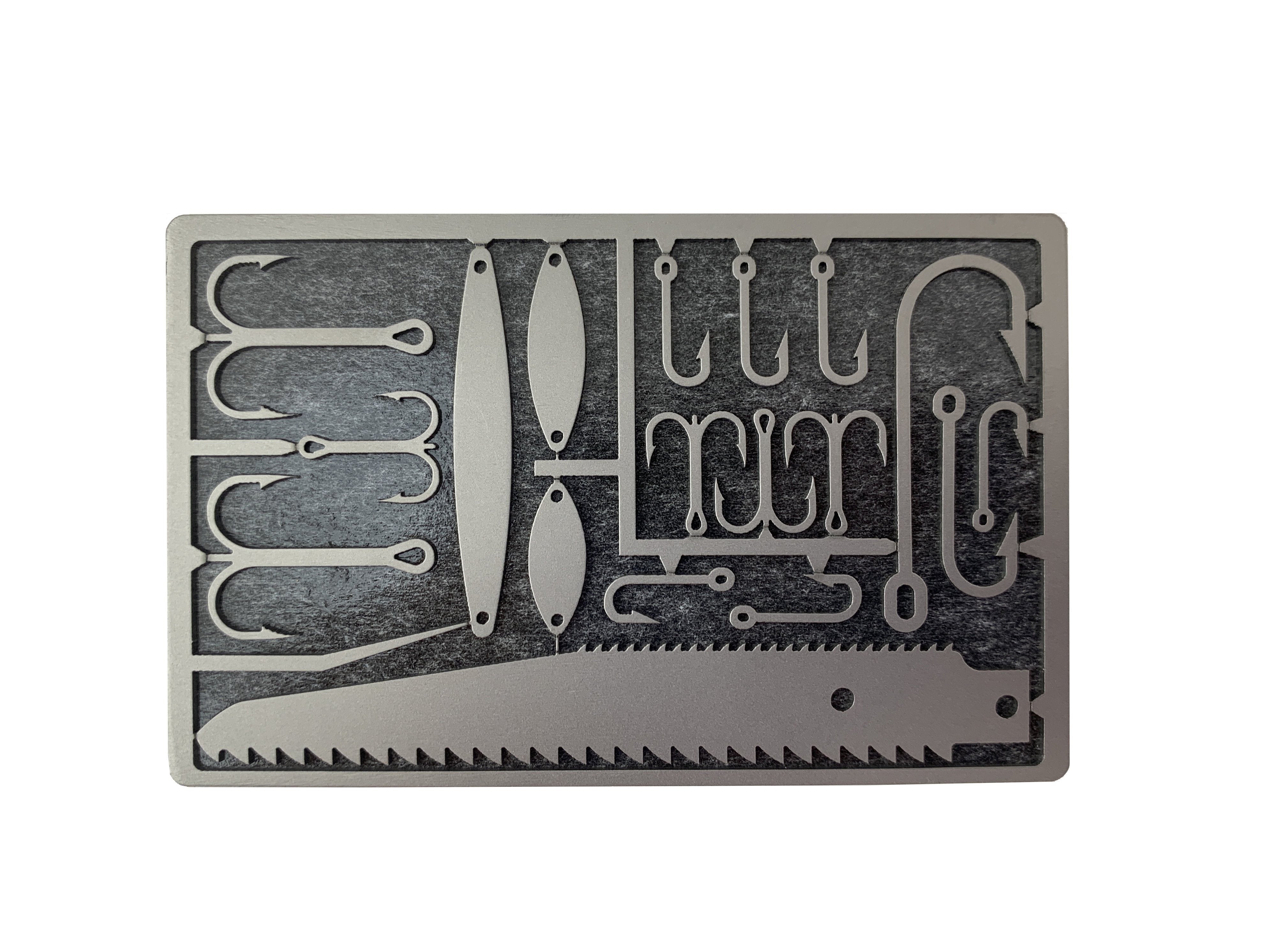 Survival Titanium Fishing Card - Limited Run!