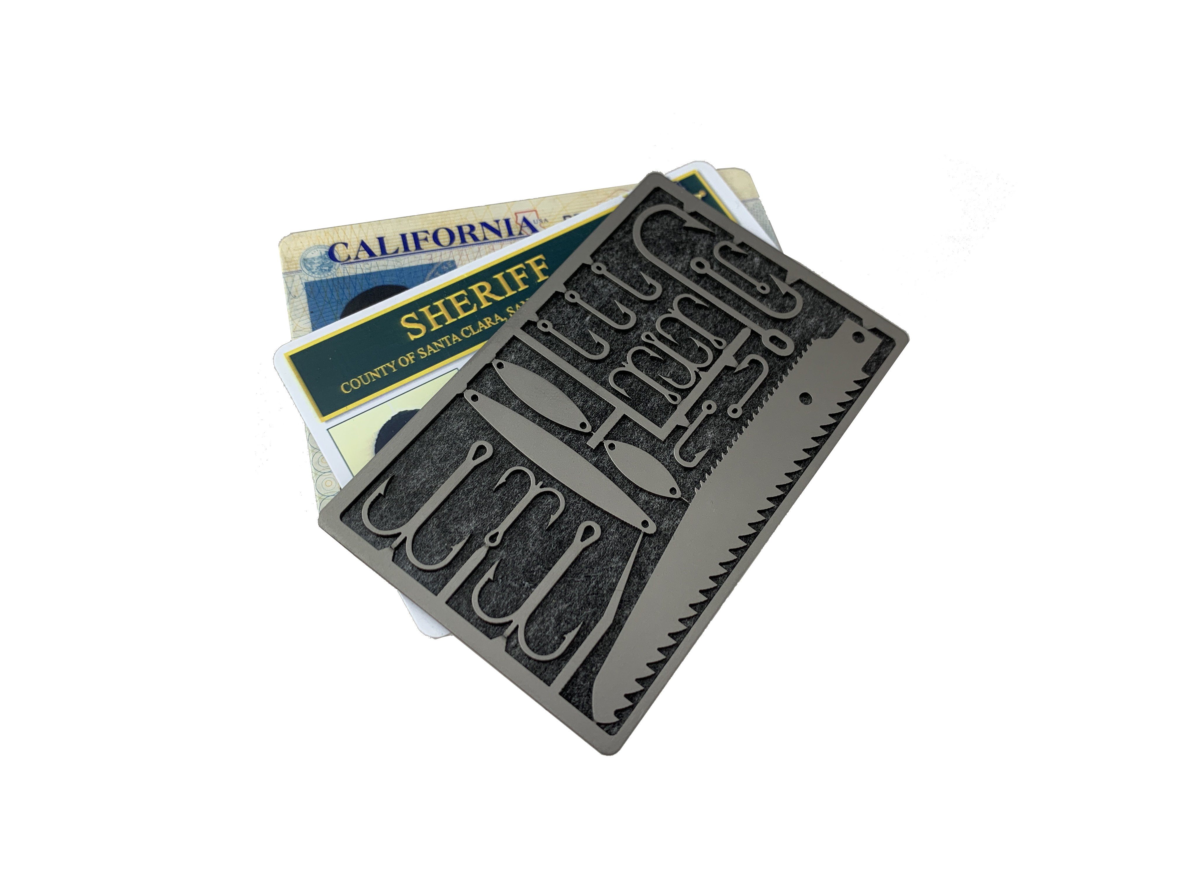 Survival Titanium Fishing Card - Limited Run!