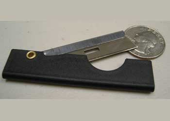 Pocket Straight Razor Survival Tool ~