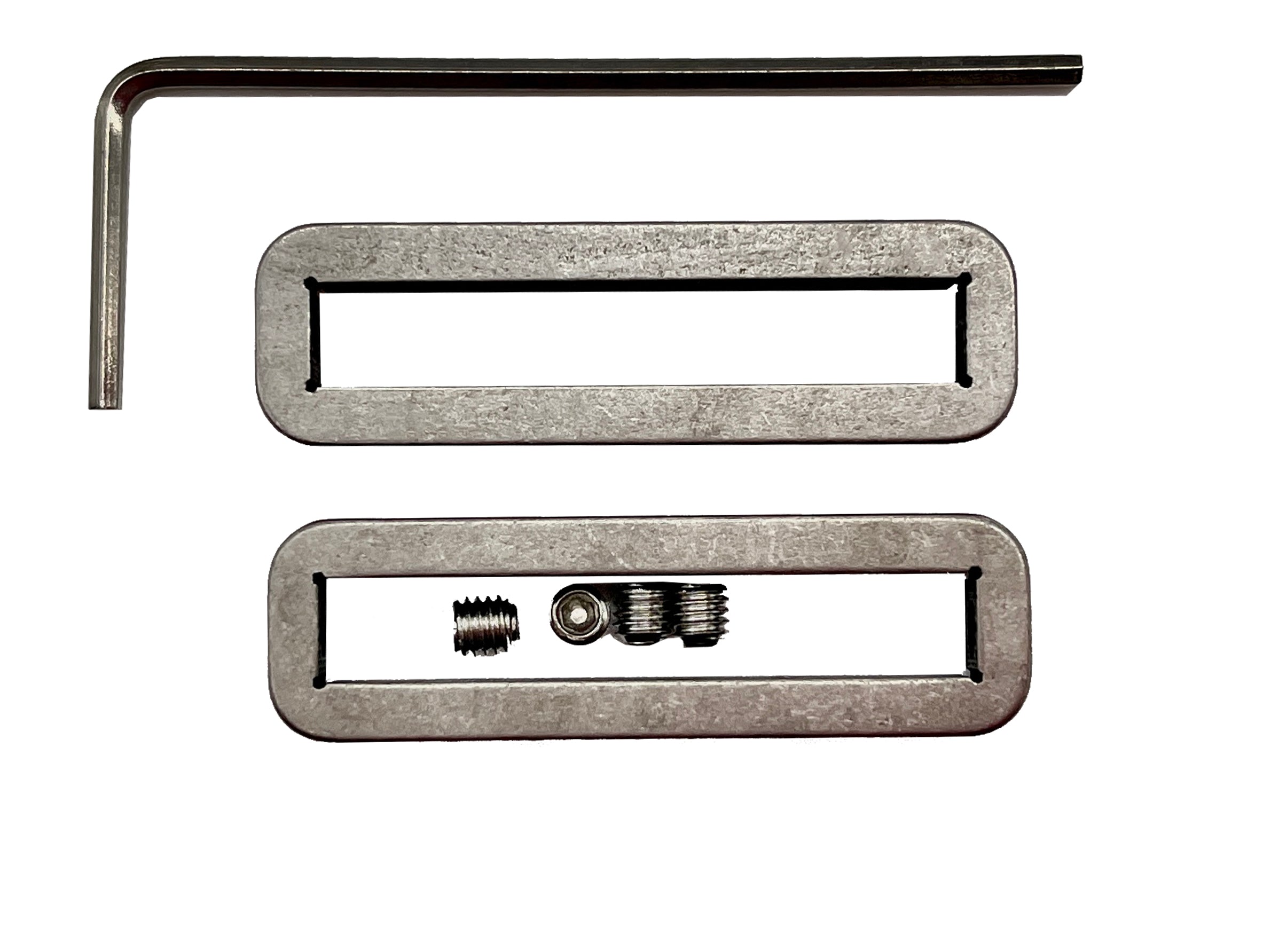 Tumbled Titanium EOD Robotics Breacher Bar ( 2 Sizes )